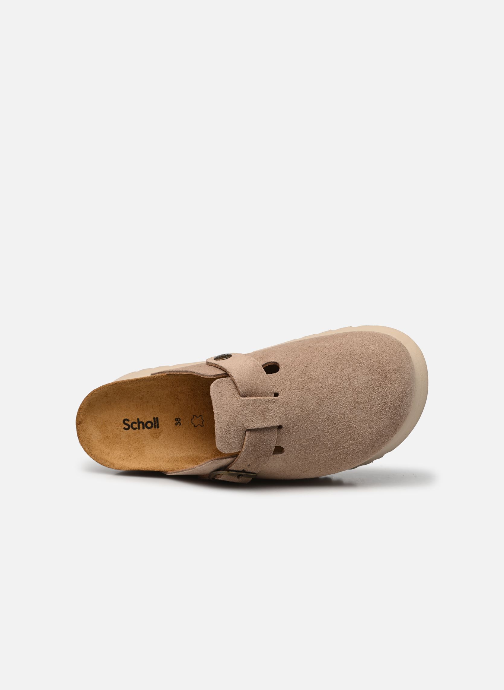 Pantoletten und Clogs Justine Collection damen beige Scholl Pantoletten und Clogs Justine Collection damen beige DARK BEIGE SUEDE