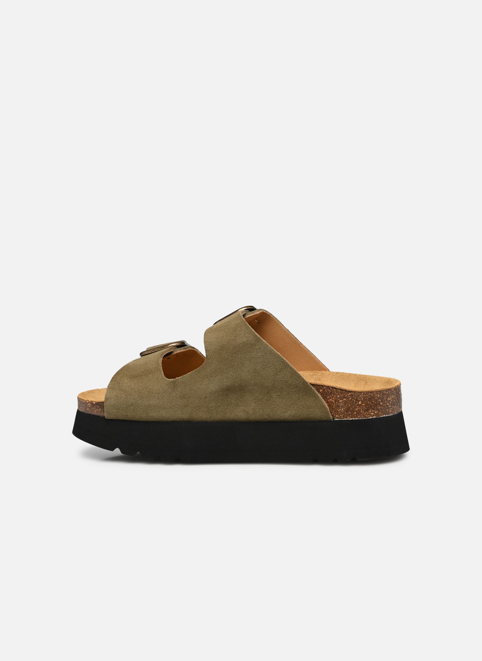Pantoletten und Clogs Lucie Collection damen grün Scholl Pantoletten und Clogs Lucie Collection damen grün KHAKI SUEDE