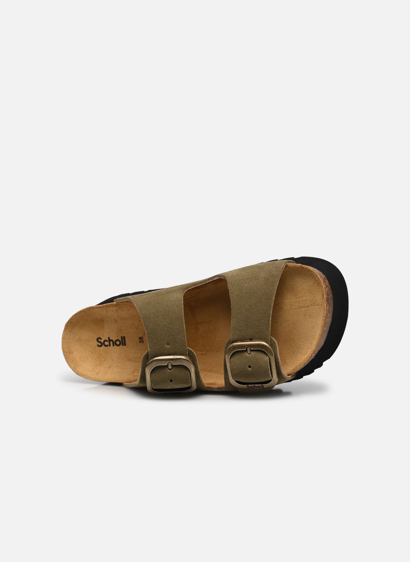 Pantoletten und Clogs Lucie Collection damen grün Scholl Pantoletten und Clogs Lucie Collection damen grün KHAKI SUEDE