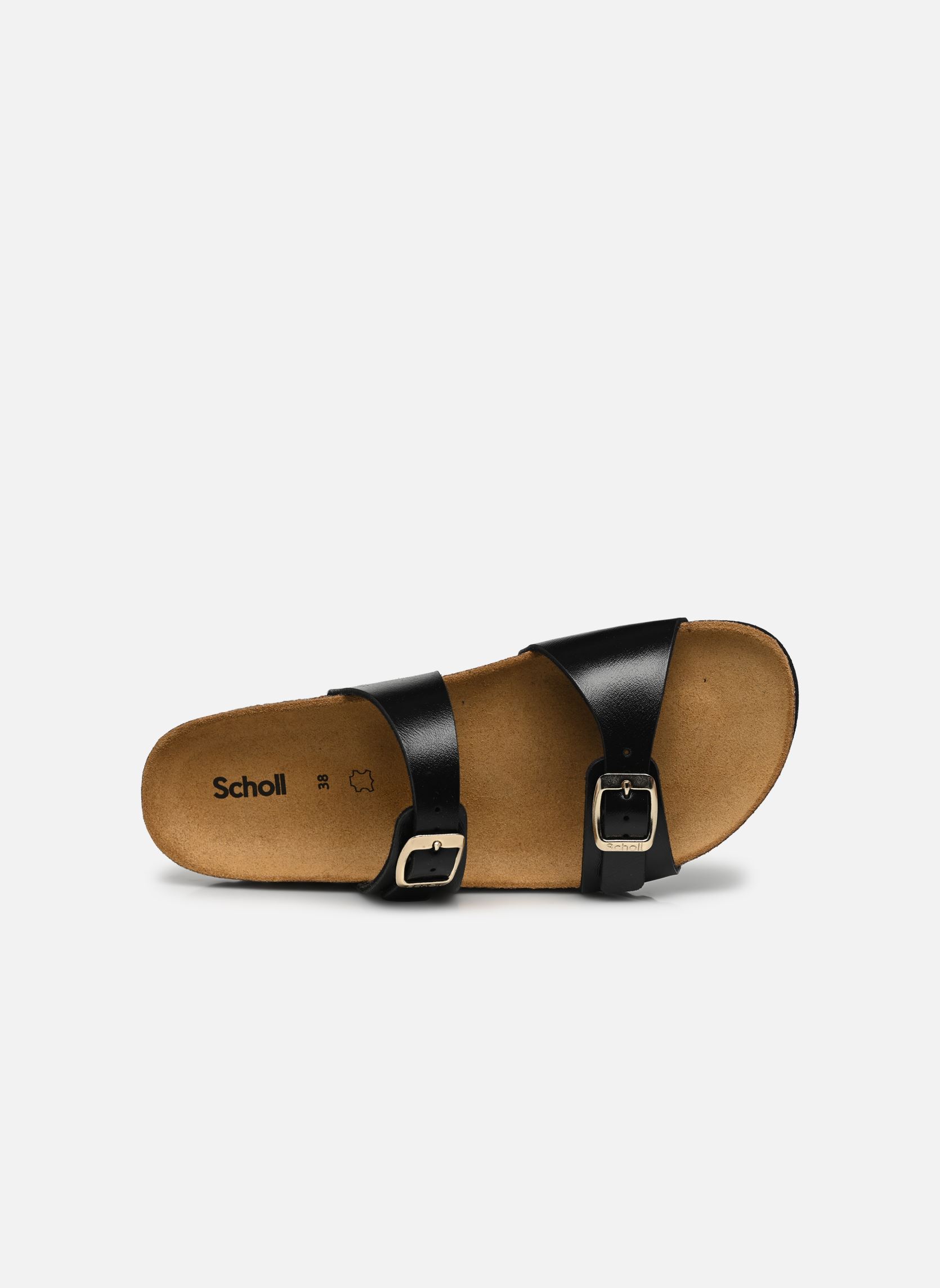 Pantoletten und Clogs Clea Collection damen schwarz Scholl Pantoletten und Clogs Clea Collection damen schwarz BLACK LAMINATED SYNTHETIC