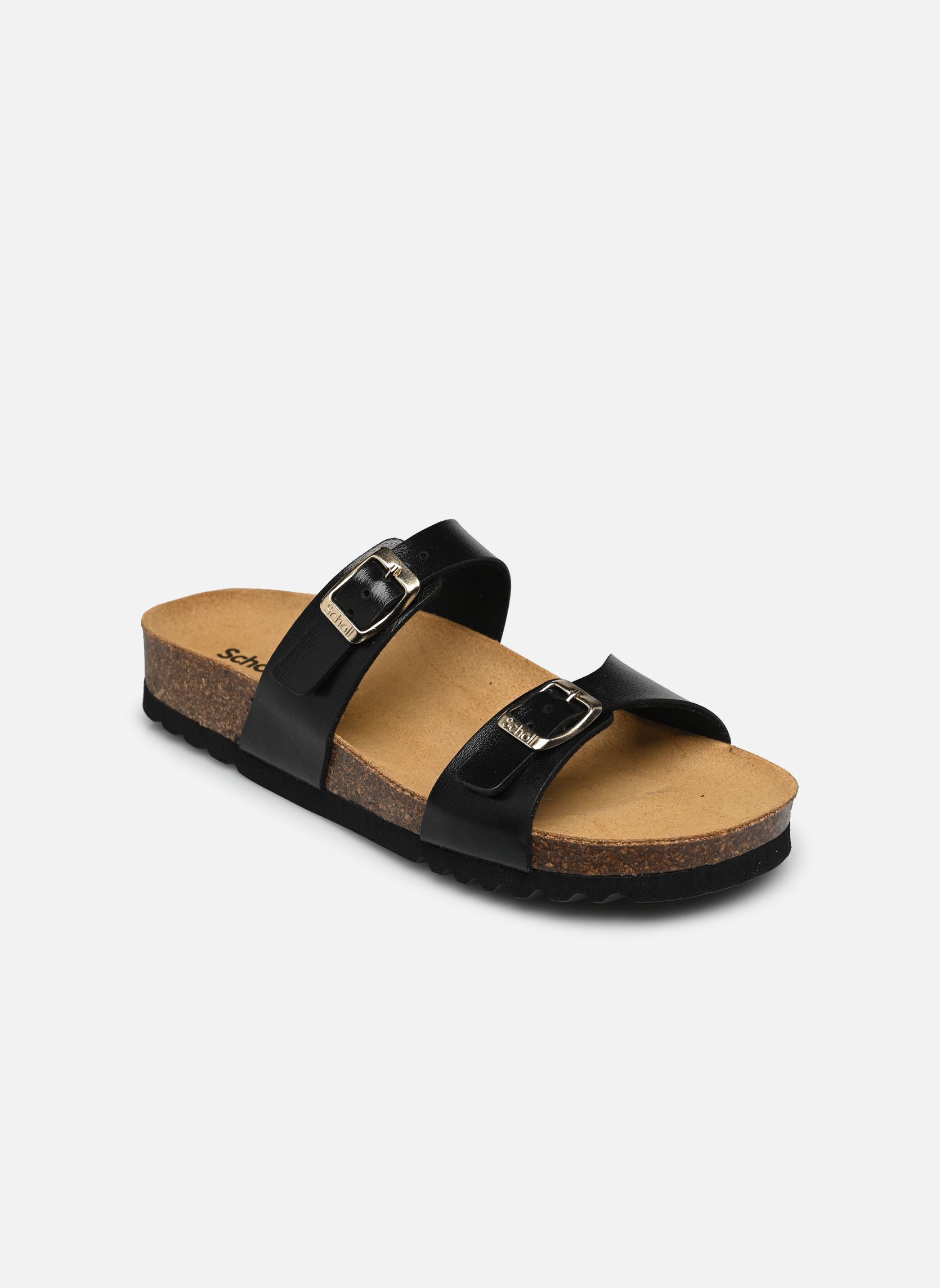 Pantoletten und Clogs Clea Collection damen schwarz Scholl Pantoletten und Clogs Clea Collection damen schwarz BLACK LAMINATED SYNTHETIC