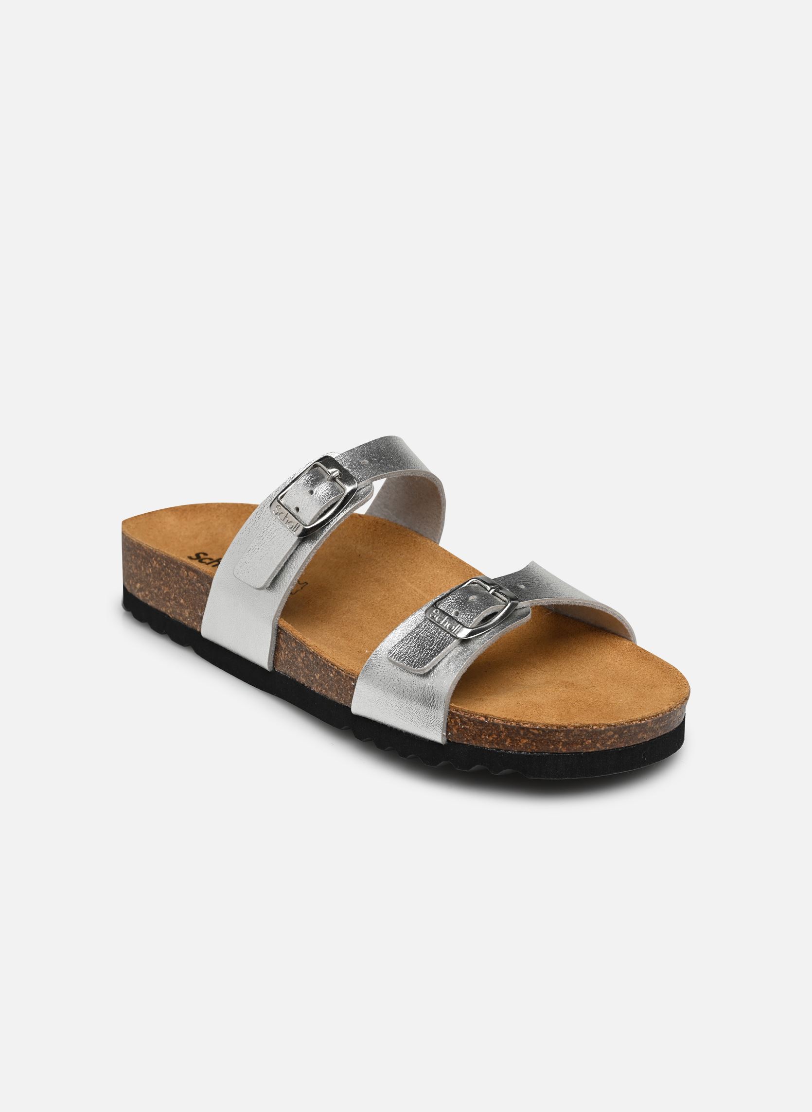 Pantoletten und Clogs Clea Collection damen silber Scholl Pantoletten und Clogs Clea Collection damen silber SILVER LAMINATED SYNTHETIC