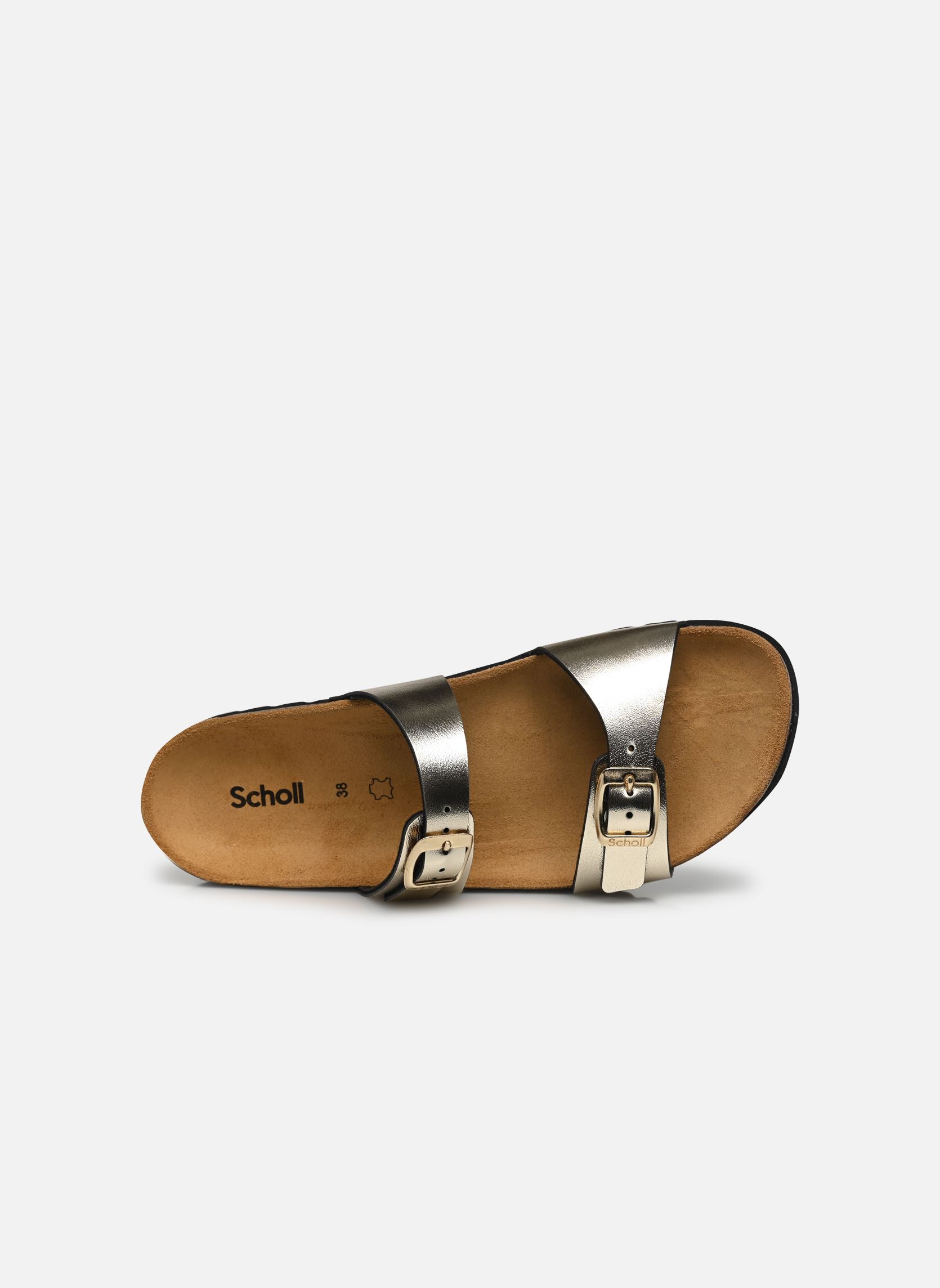 Pantoletten und Clogs Clea Collection damen beige Scholl Pantoletten und Clogs Clea Collection damen beige TAUPE LAMINATED SYNTHETIC