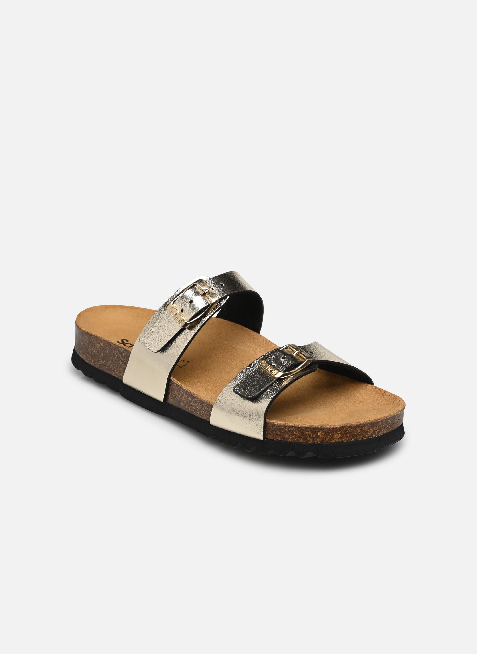 Pantoletten und Clogs Clea Collection damen beige Scholl Pantoletten und Clogs Clea Collection damen beige TAUPE LAMINATED SYNTHETIC