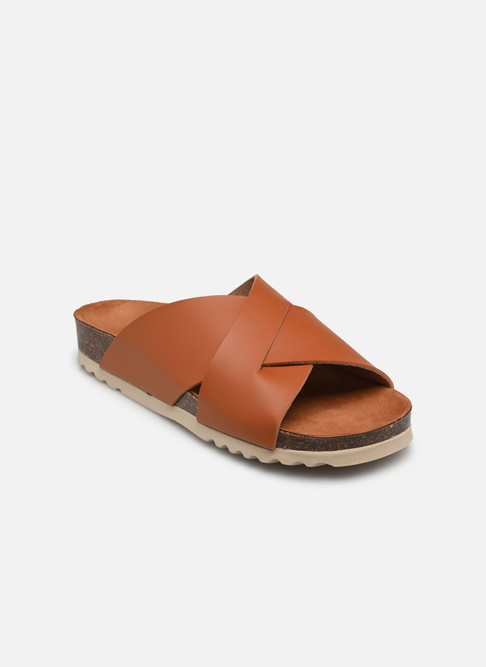 Mules et sabots VIVIAN COLLECTION femme marron Scholl Mules et sabots VIVIAN COLLECTION femme marron COGNAC SYNTHETIC