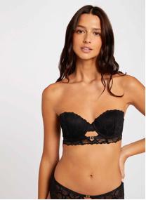 Brassières Soutien-gorge ampliforme coque moulée noir Ophélie femme noir