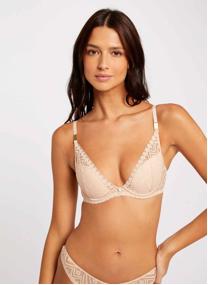 Brassières Soutien-gorge ampliforme coque moulée chair Nina femme beige Morgan Brassières Soutien-gorge ampliforme coque moulée chair Nina femme beige Beige