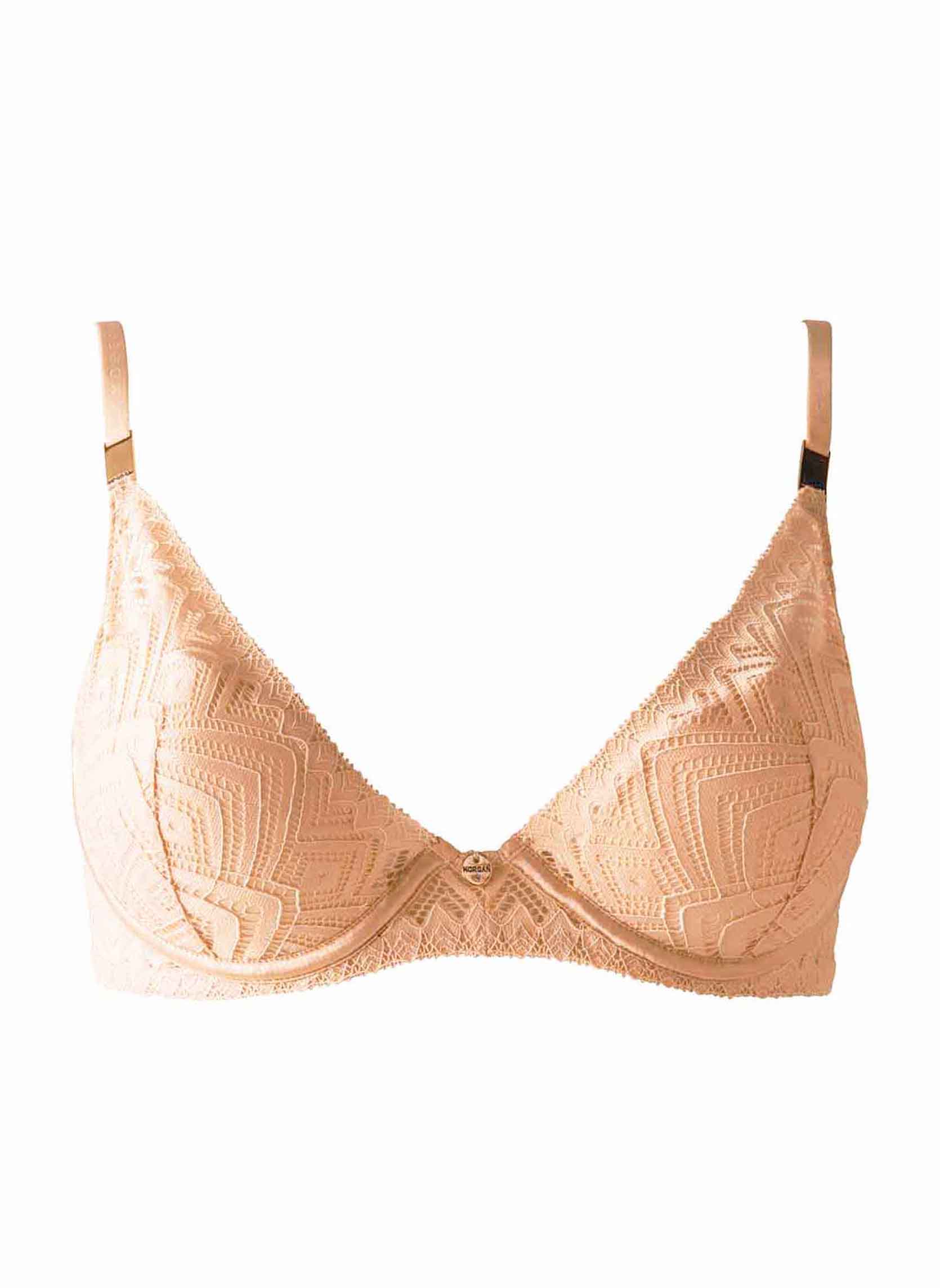 Brassières Soutien-gorge ampliforme coque moulée chair Nina femme beige Morgan Brassières Soutien-gorge ampliforme coque moulée chair Nina femme beige Beige
