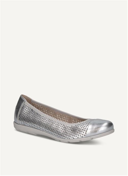 Caprice Ballerines classiques 9-22151-42 femme argent