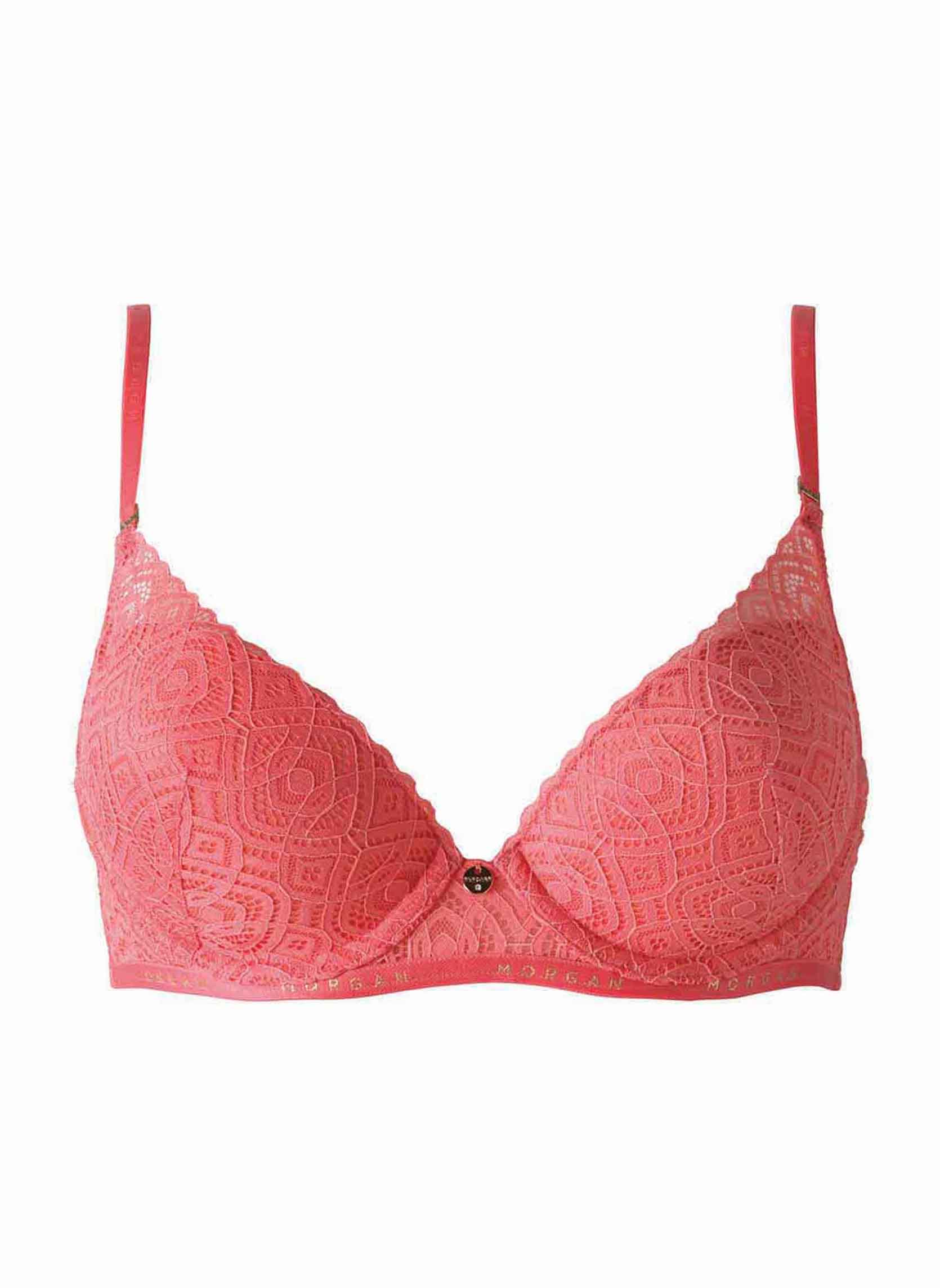 Brassières Soutien-gorge ampliforme coque moulée rose Gwen femme rose Morgan Brassières Soutien-gorge ampliforme coque moulée rose Gwen femme rose Rose