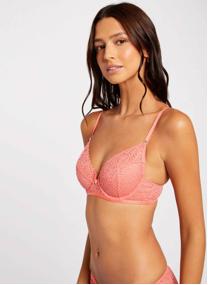 Brassières Soutien-gorge corbeille rose Gwen femme rose Morgan Brassières Soutien-gorge corbeille rose Gwen femme rose Rose