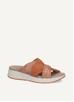 Mule CAPRICE 9-27203-42 Largeur G - Sandales Plates Cuir Confortables Pour Femme