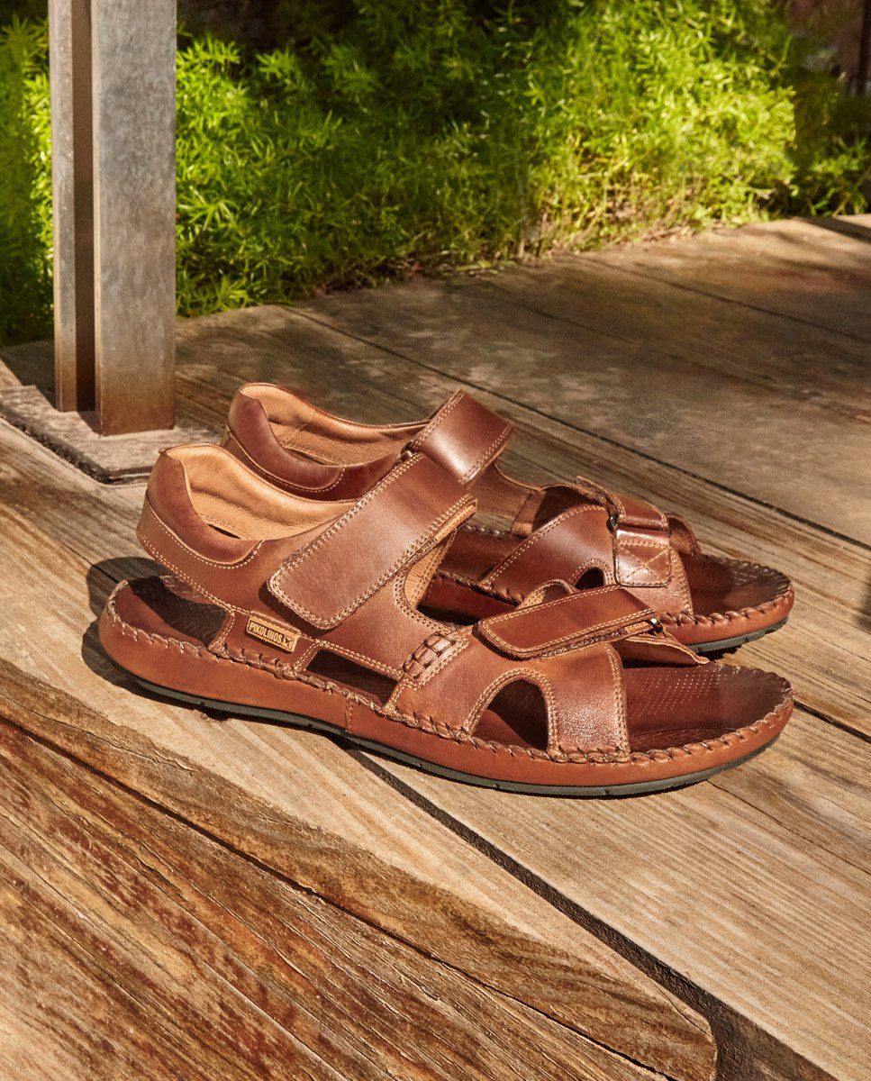 Sandales et mules TARIFA homme marron Pikolinos Sandales et mules TARIFA homme marron Marron