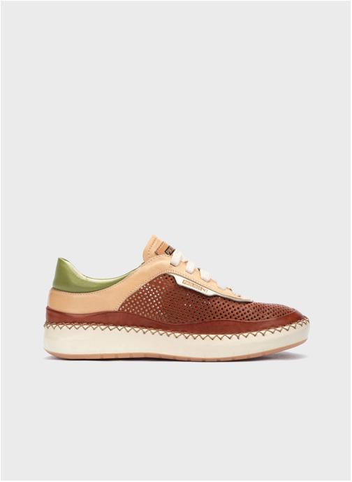 Pikolinos Baskets basses MESINA femme argent