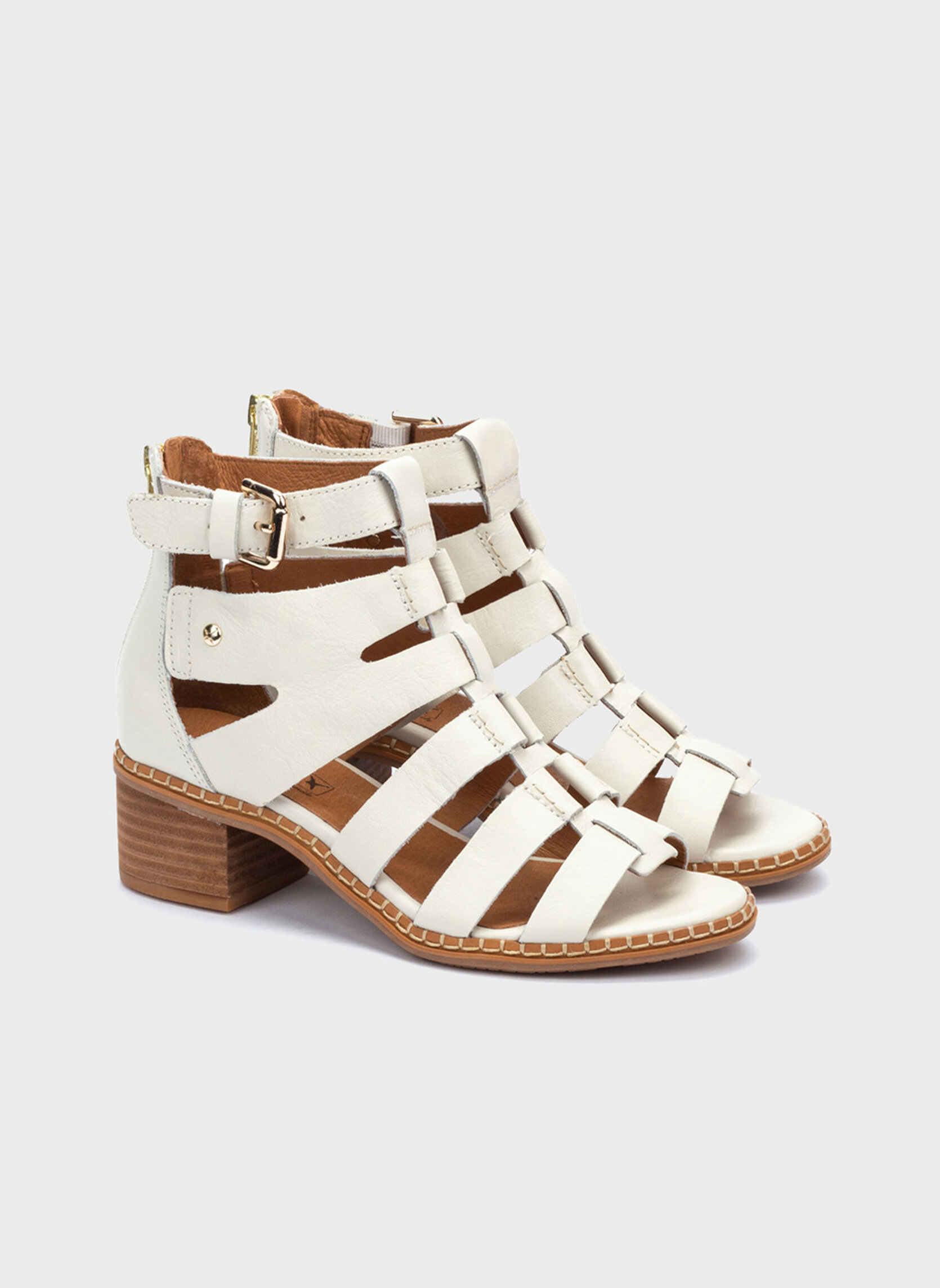 Sandales BLANES femme blanc Pikolinos Sandales BLANES femme blanc Blanc