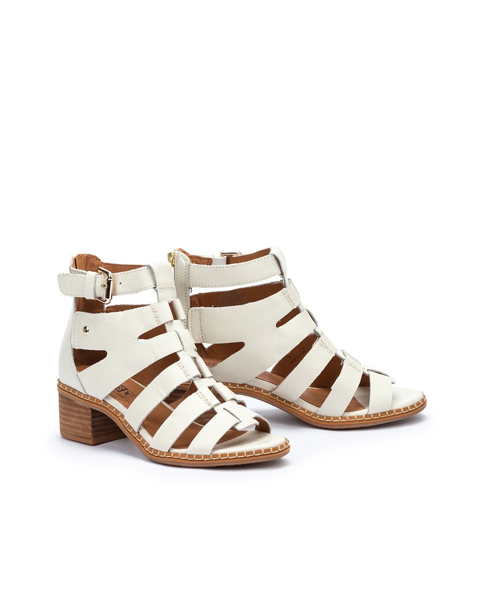 Sandales BLANES femme blanc Pikolinos Sandales BLANES femme blanc Blanc