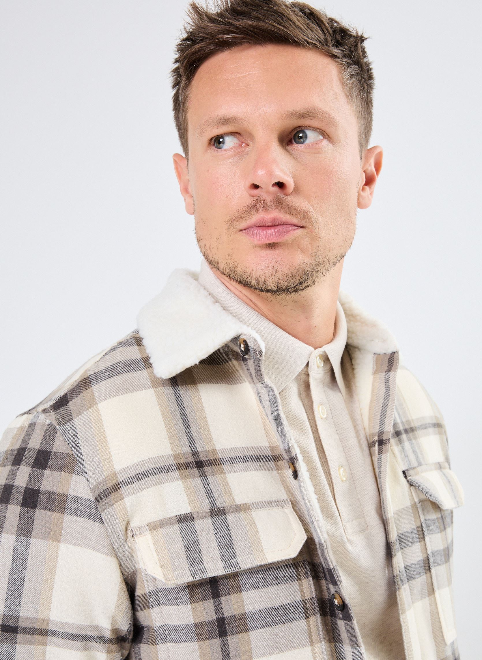 O'Neill Clayton Camicia In Flanella Con Cappuccio Per Uomo, Motivo Scozzese, 100% Poliestere, Lavabile In Lavatrice - 2