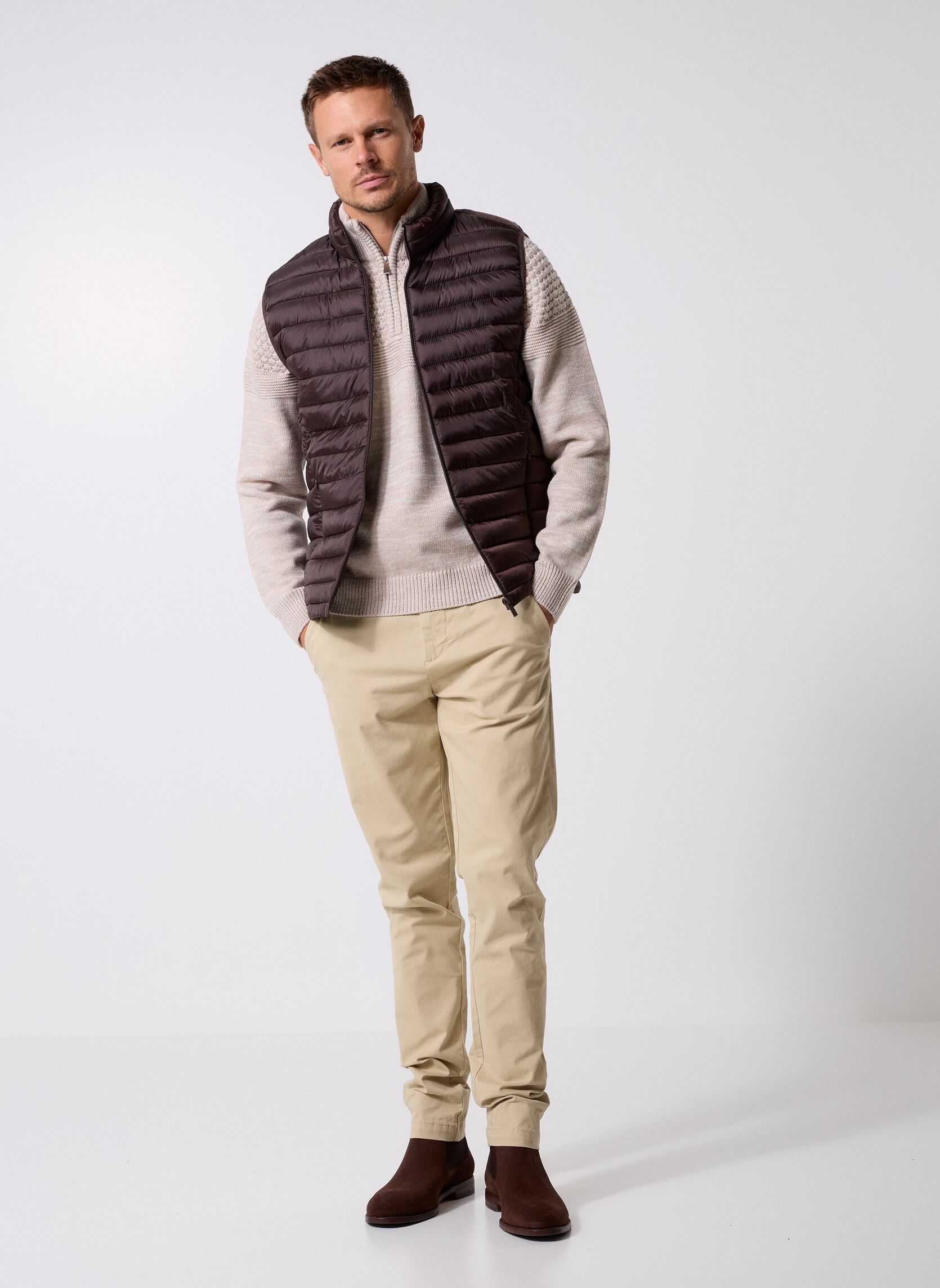 Daunenwesten GREGOIRESM herren braun MADE BY Daunenwesten GREGOIRESM herren braun Java