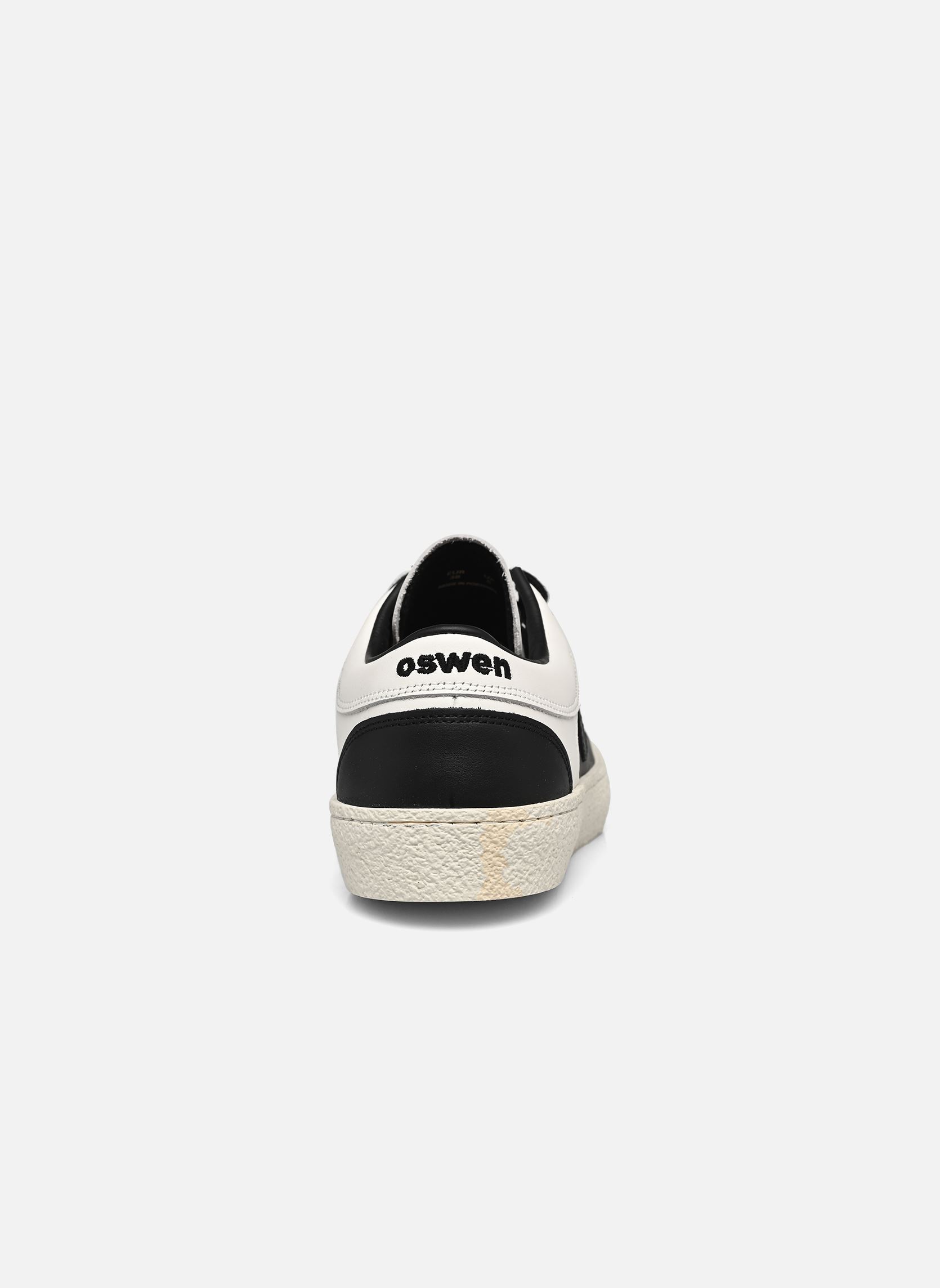 Baskets ELEVEN femme blanc Oswen Baskets ELEVEN femme blanc BLACK&WHITE