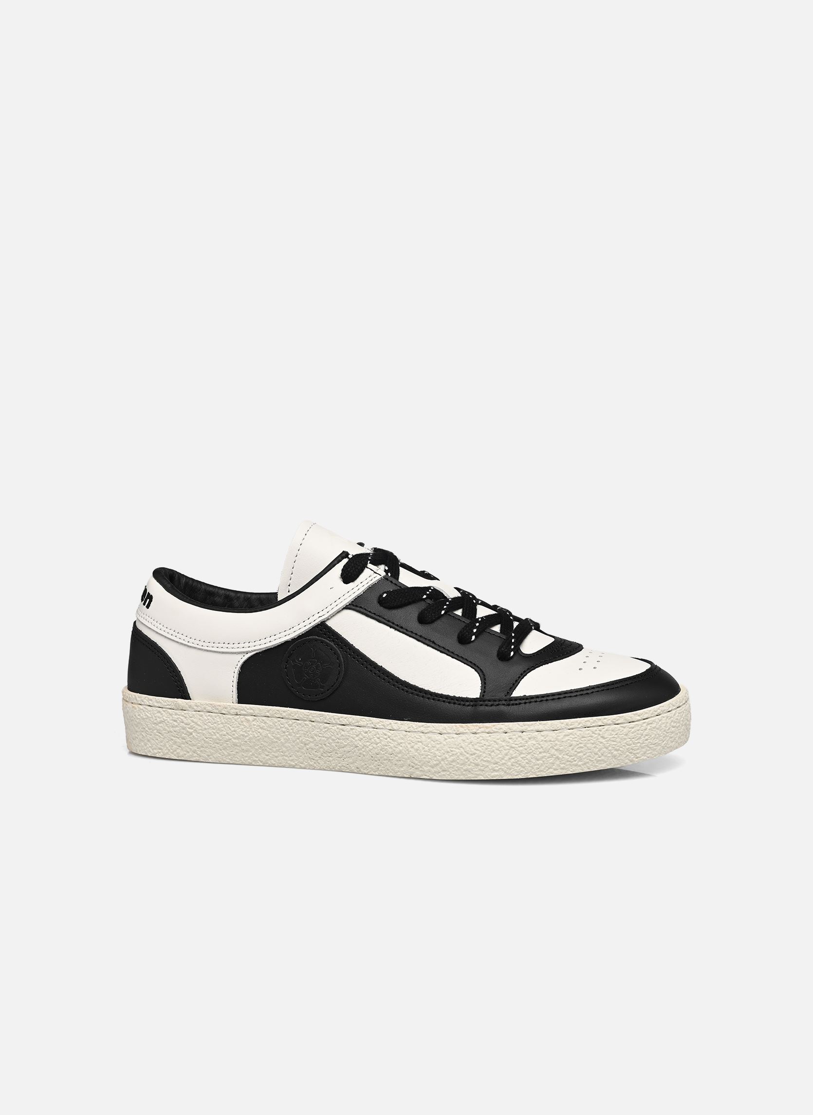 Baskets ELEVEN femme blanc Oswen Baskets ELEVEN femme blanc BLACK&WHITE