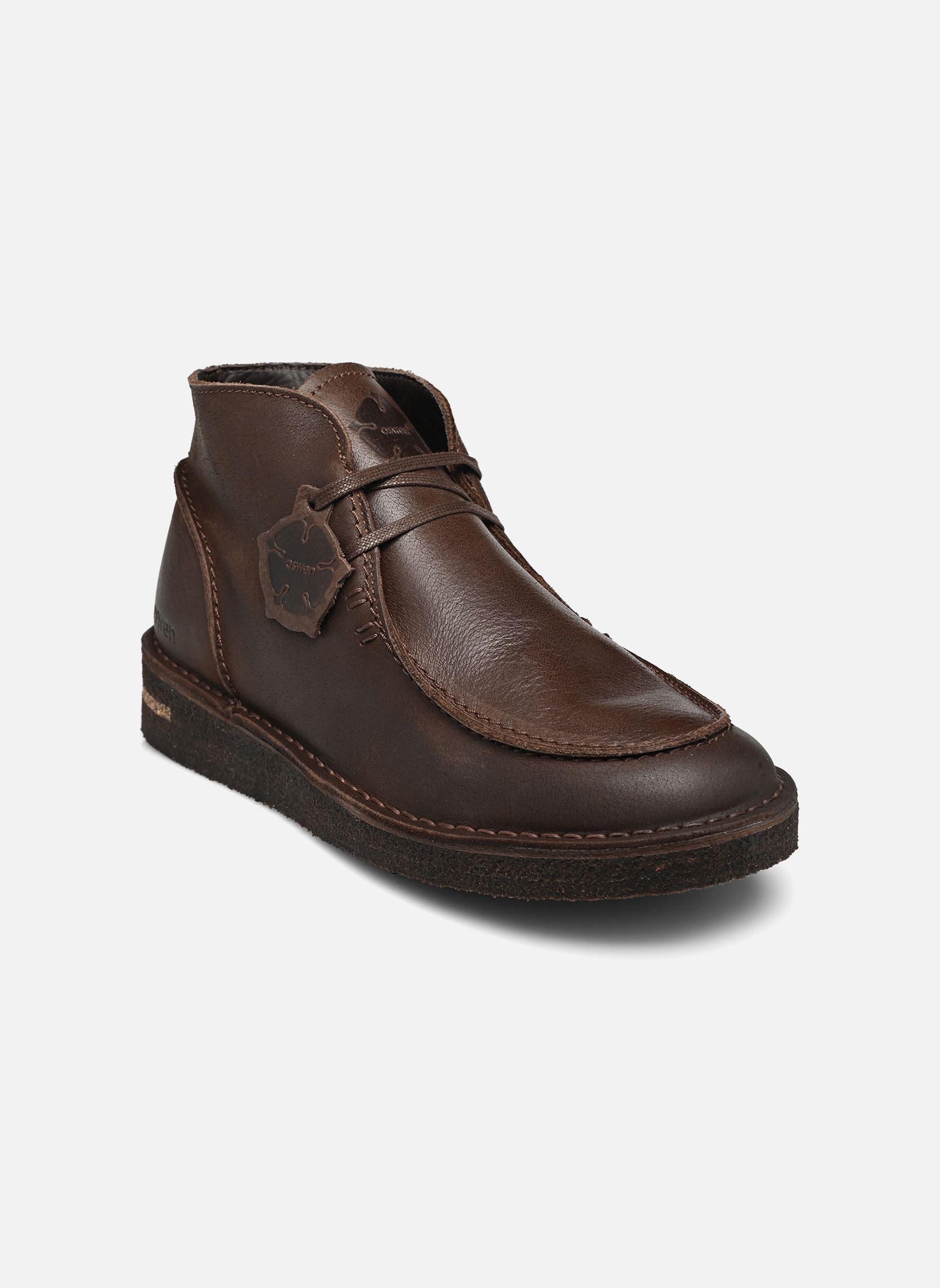 Bottines et bottes EWALDI homme marron Oswen Bottines et bottes EWALDI homme marron EWALDI - ESPRESSO BUFFALO LEAT
