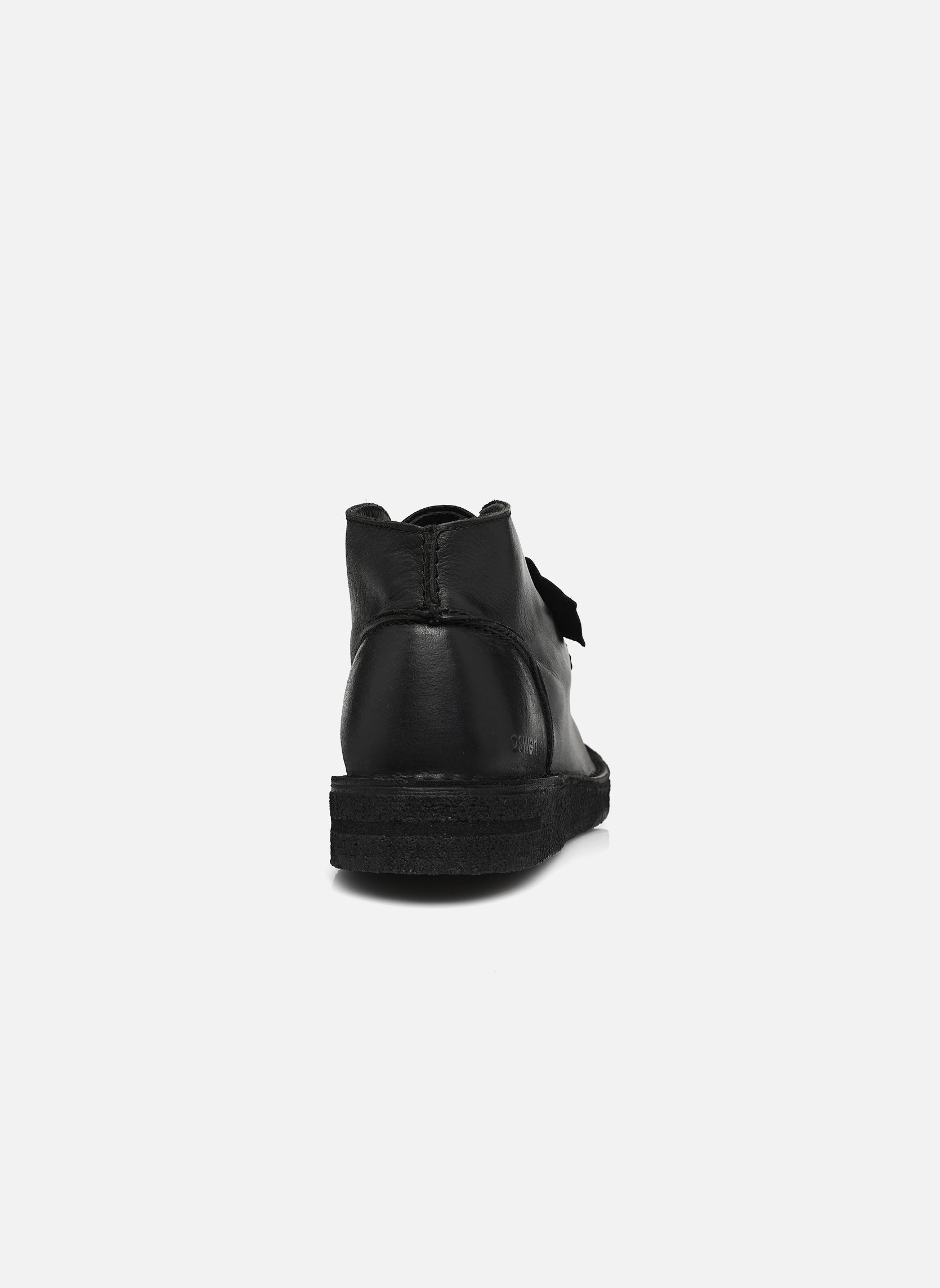 Enkellaarzen en laarzen EWALDI heren zwart Oswen Enkellaarzen en laarzen EWALDI heren zwart EWALDI - BLACK BUFFALO LEATHER