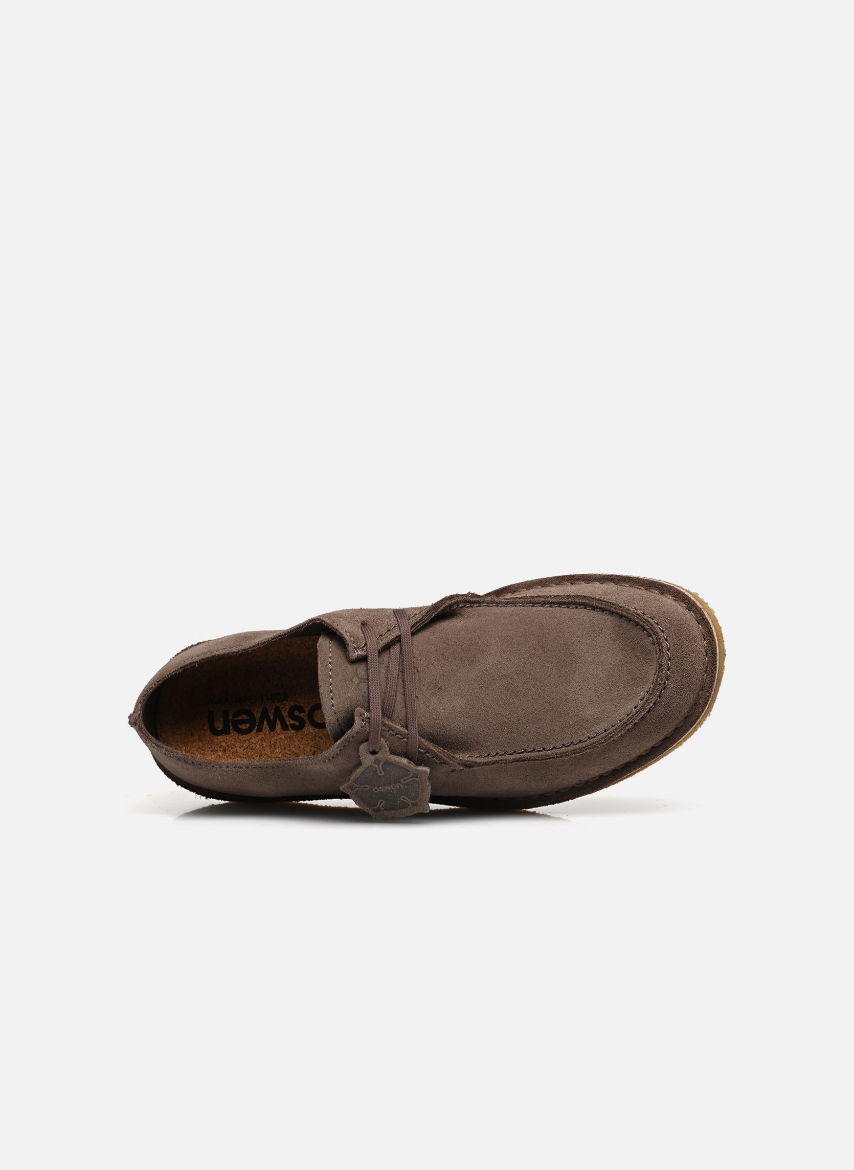 Derbys EWALDI LOW herren braun Oswen Derbys EWALDI LOW herren braun EWALDI LOW - TAUPE