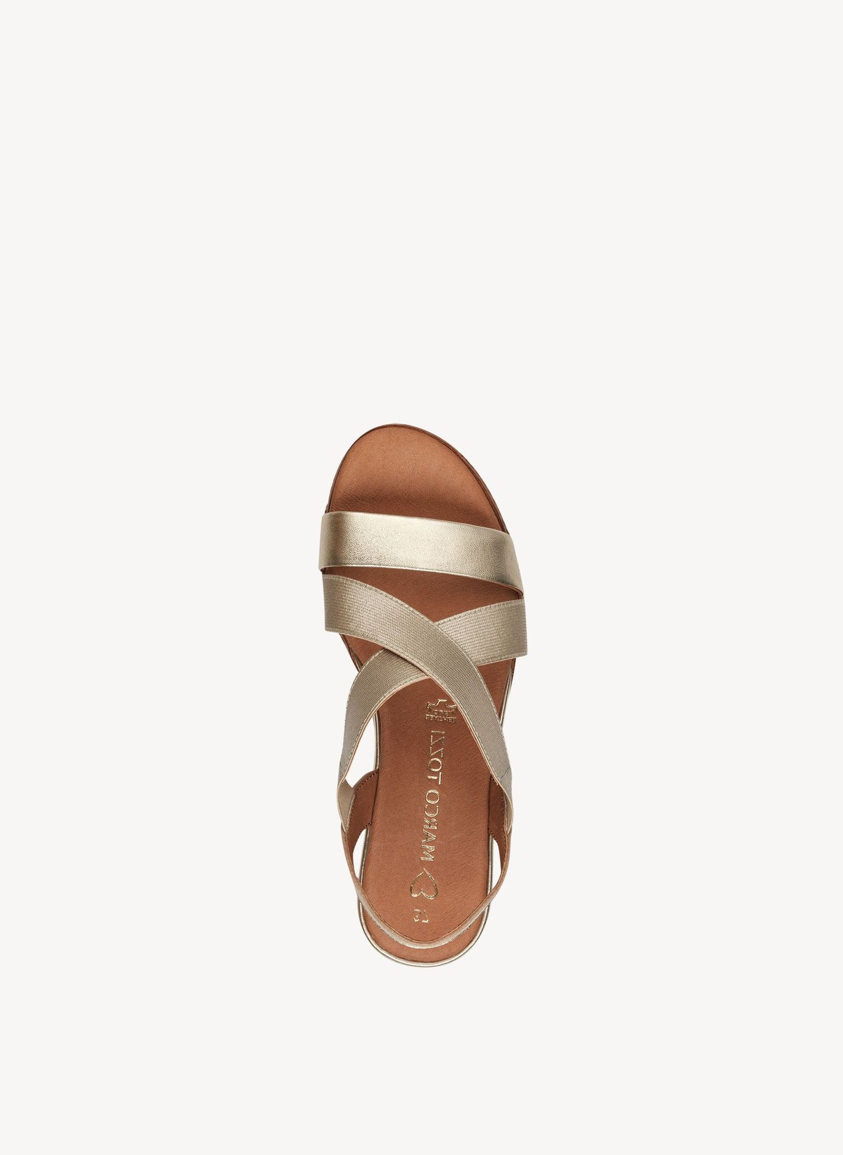 Sandales 2-28721-42 femme or et bronze Marco Tozzi Sandales 2-28721-42 femme or et bronze Or