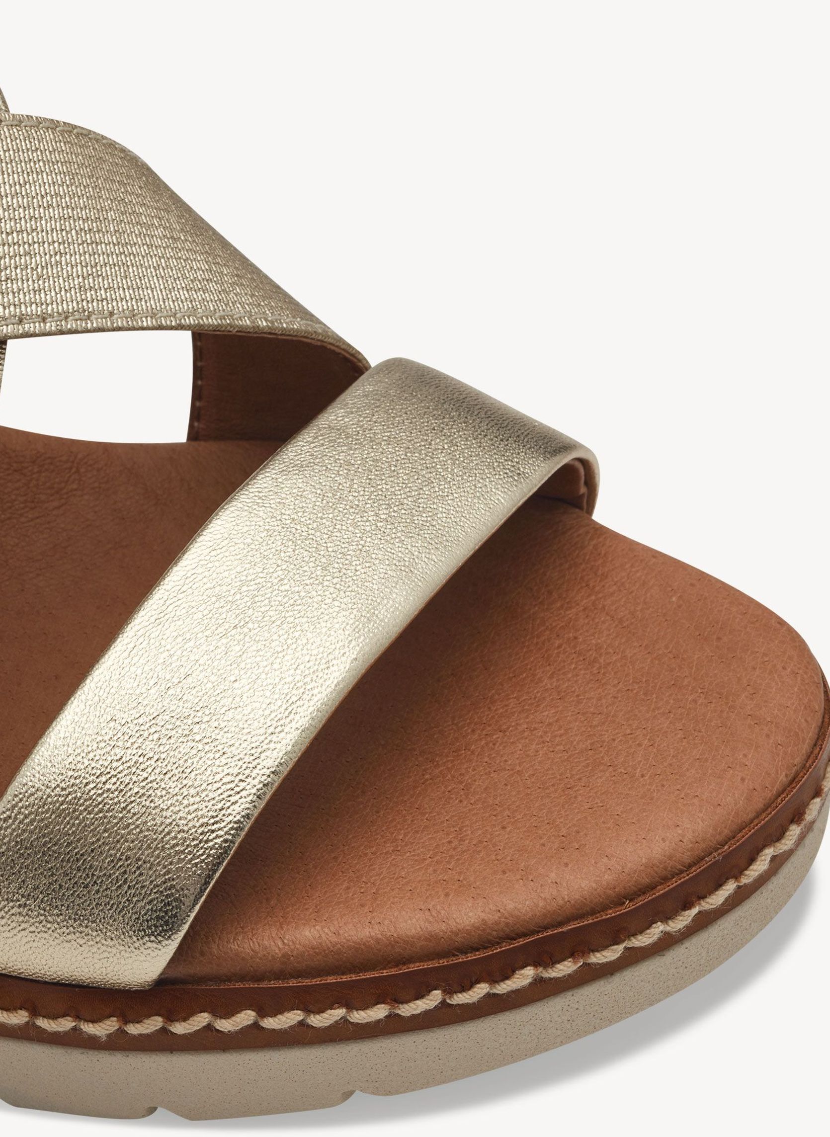 Sandales 2-28721-42 femme or et bronze Marco Tozzi Sandales 2-28721-42 femme or et bronze Or