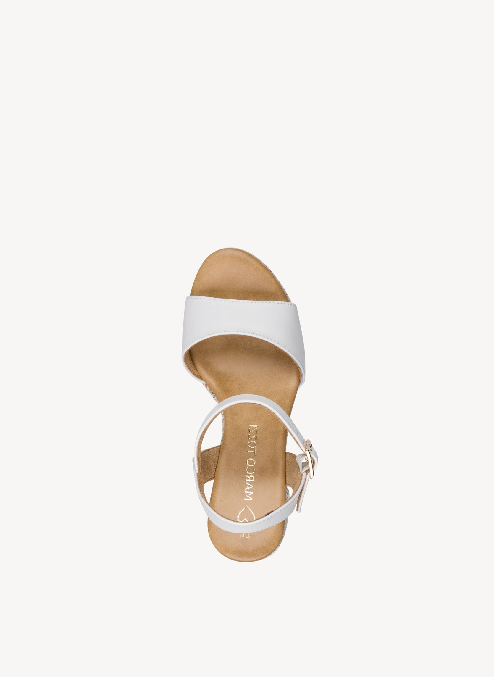 Marco Tozzi Sandales 2-28008-42 femme blanc | Sarenza France