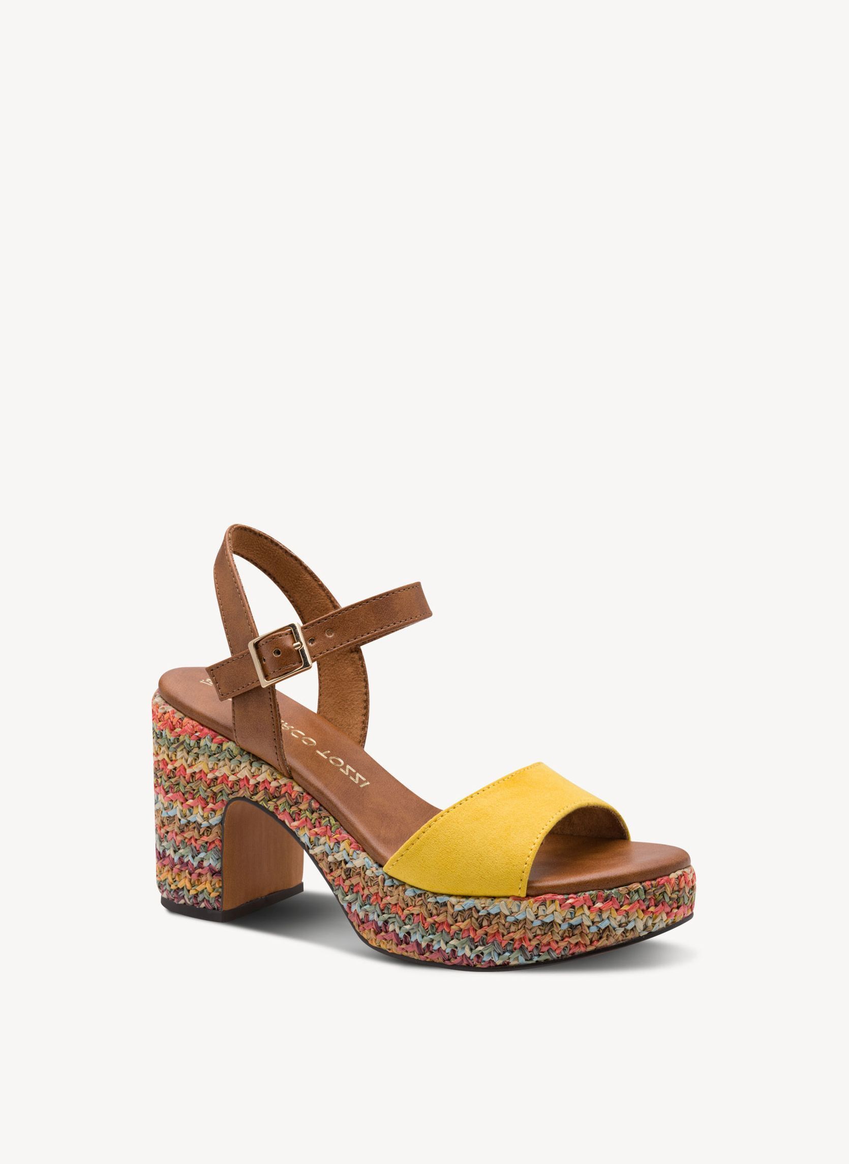 Marco Tozzi Sandales 2-28008-42 femme jaune | Sarenza France