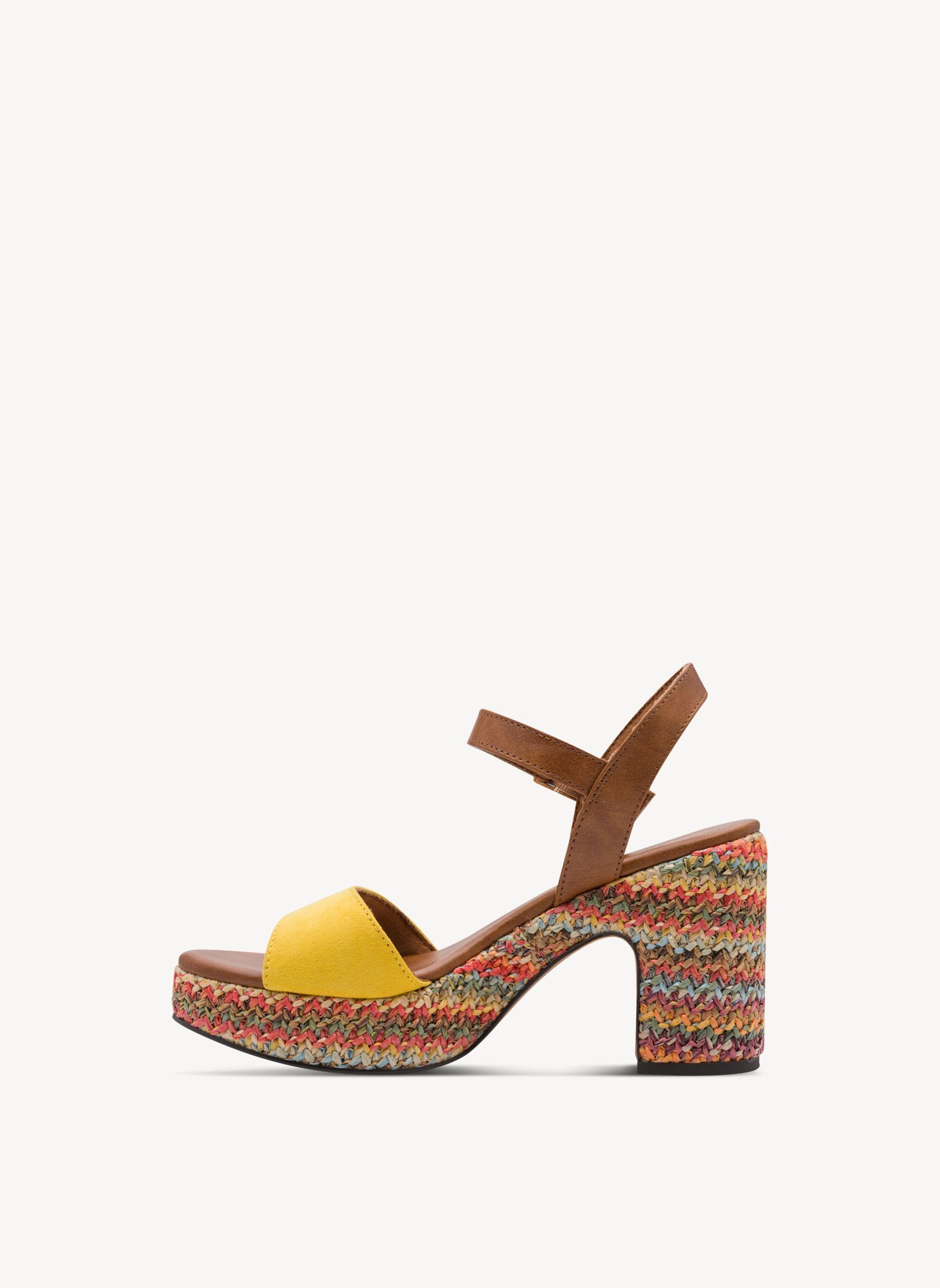 Marco Tozzi Sandales 2-28008-42 femme jaune | Sarenza France