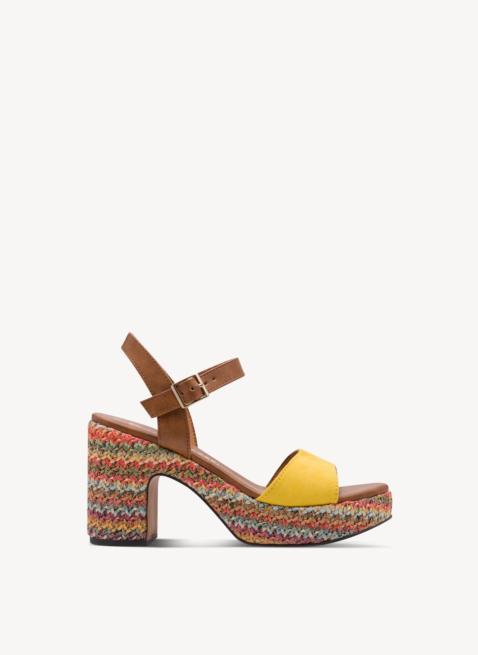 Marco Tozzi Sandales 2-28008-42 femme jaune | Sarenza France
