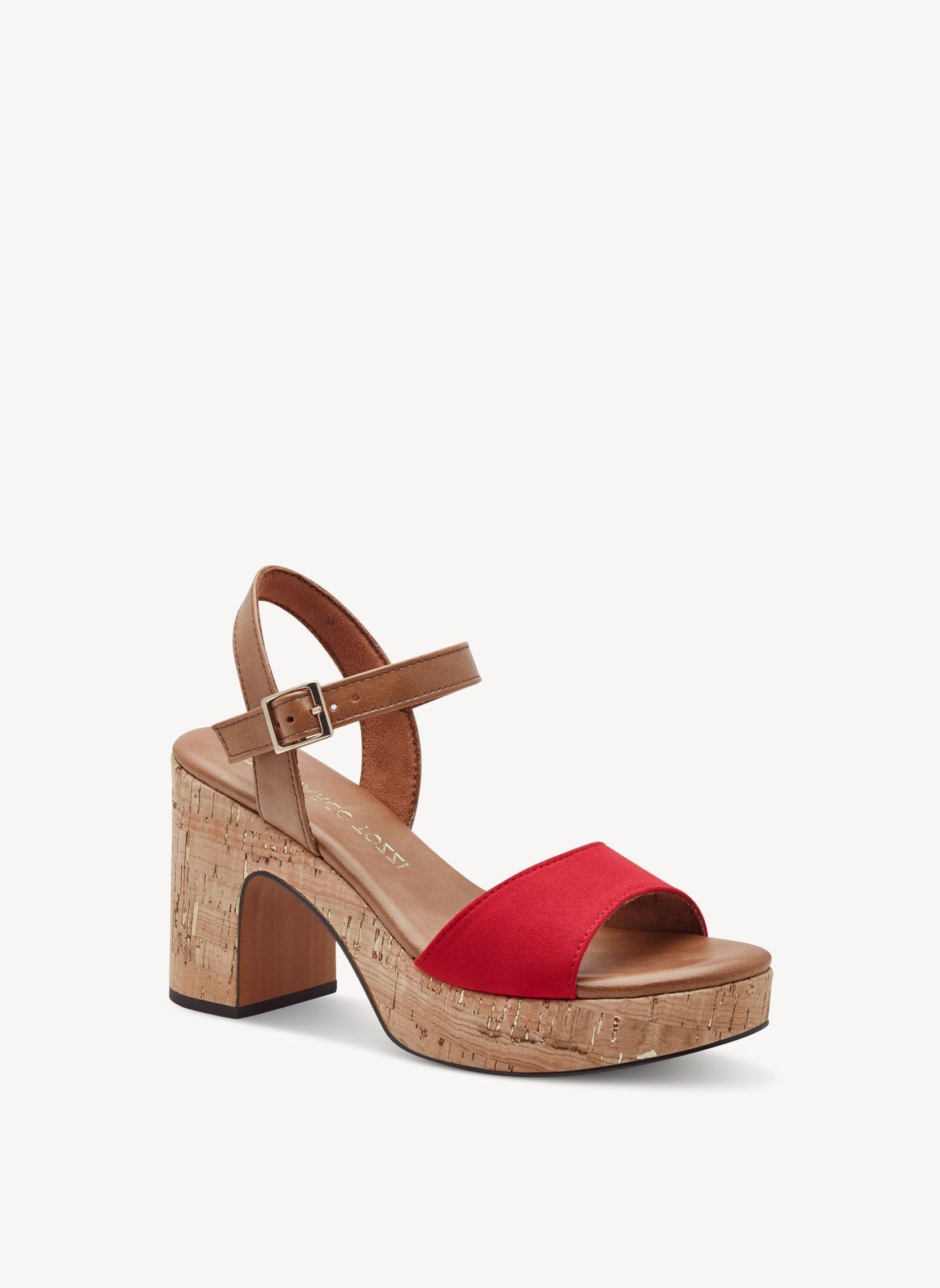 Marco Tozzi Sandales 2-28008-42 femme rouge | Sarenza France