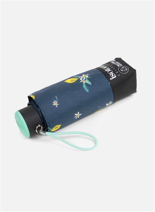 Isotoner Accessoires divers Parapluie Mini Slim Noir femme jaune