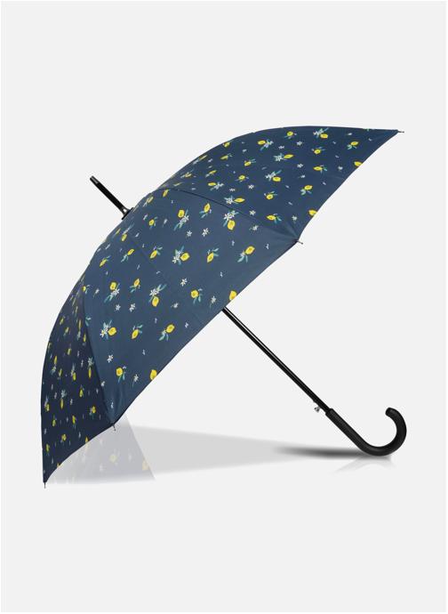Isotoner Accessoires divers Parapluie Canne upcyclé Patchwork Pâquerette femme jaune