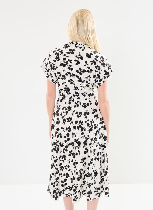 lauren ralph lauren fratillio short sleeve day dress Lauren Ralph Lauren Fratillio Short Sleeve Day Dress - Cream Black
