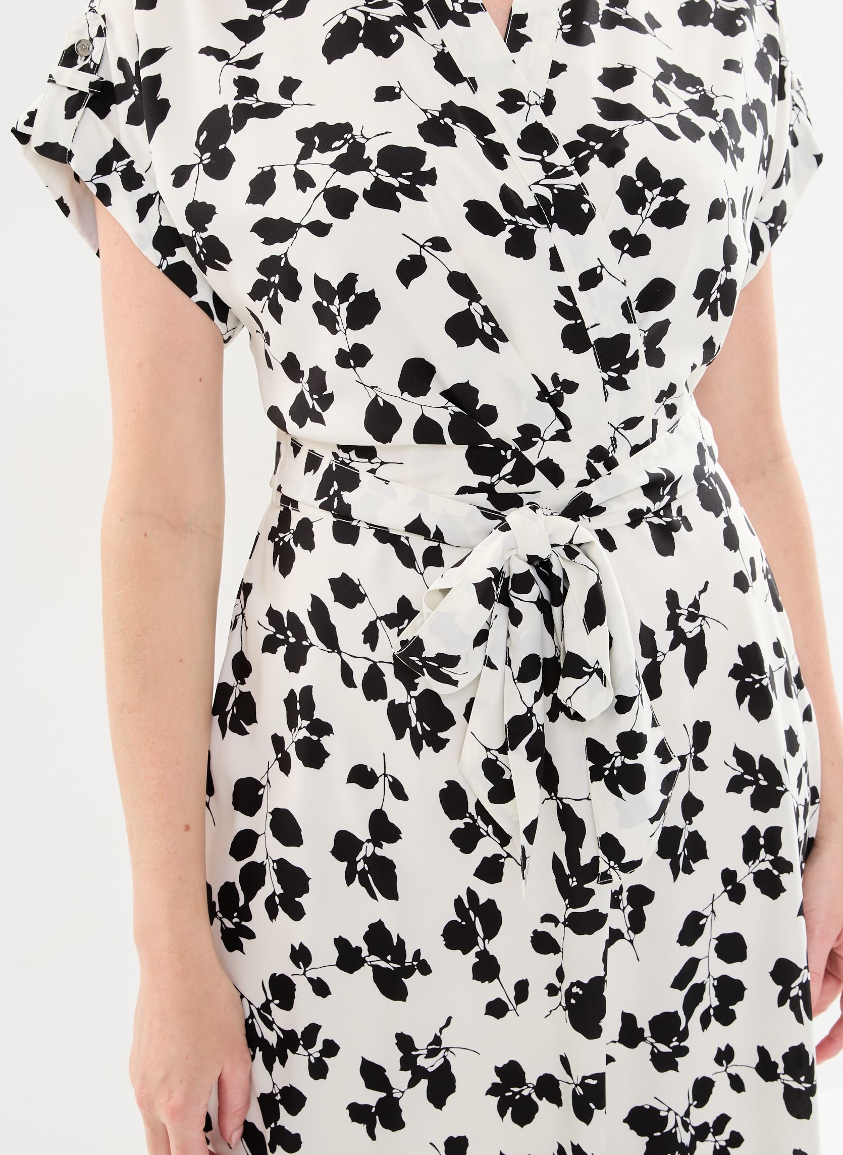 Kleider Fratillio-Short Sleeve-Day Dress damen weiß Lauren Ralph Lauren Kleider Fratillio-Short Sleeve-Day Dress damen weiß CREAM/BLACK
