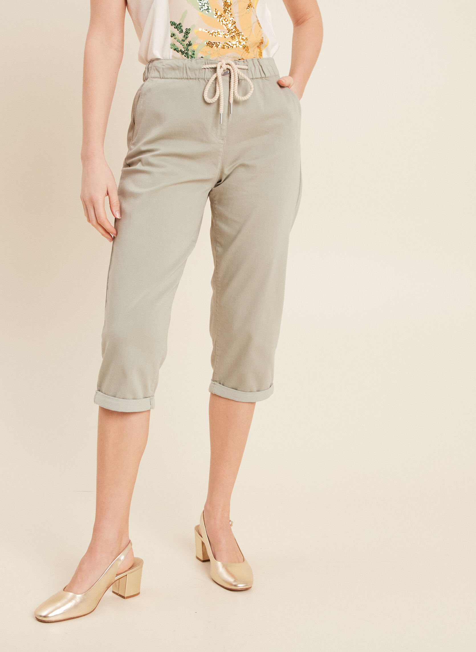 Bermudas PEBATCOURT femme vert Bréal Bermudas PEBATCOURT femme vert Vert clair
