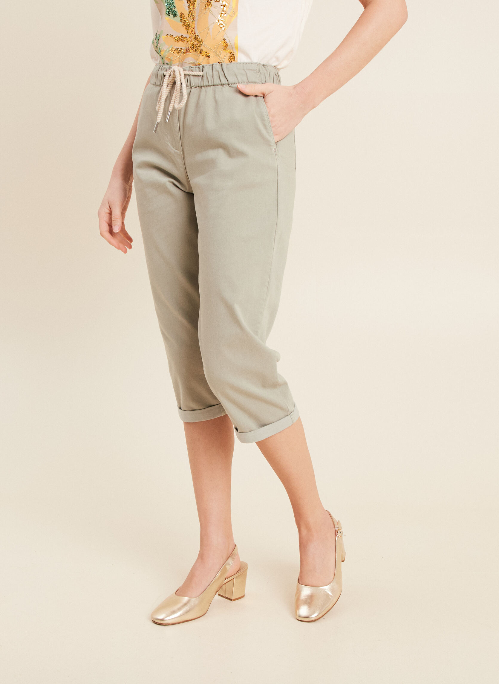 Bermudas PEBATCOURT femme vert Bréal Bermudas PEBATCOURT femme vert Vert clair