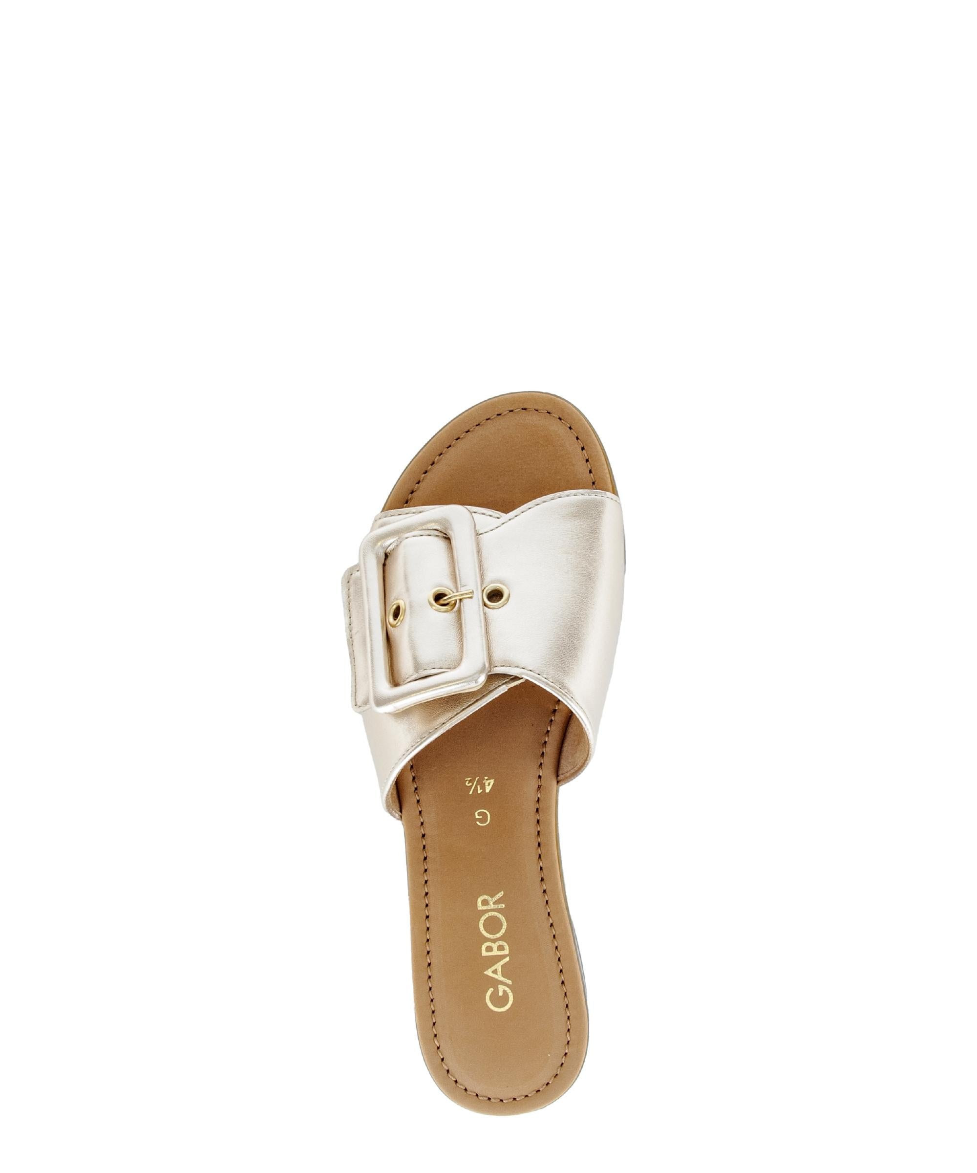 Sandales 82.791 femme or et bronze Gabor Sandales 82.791 femme or et bronze Or