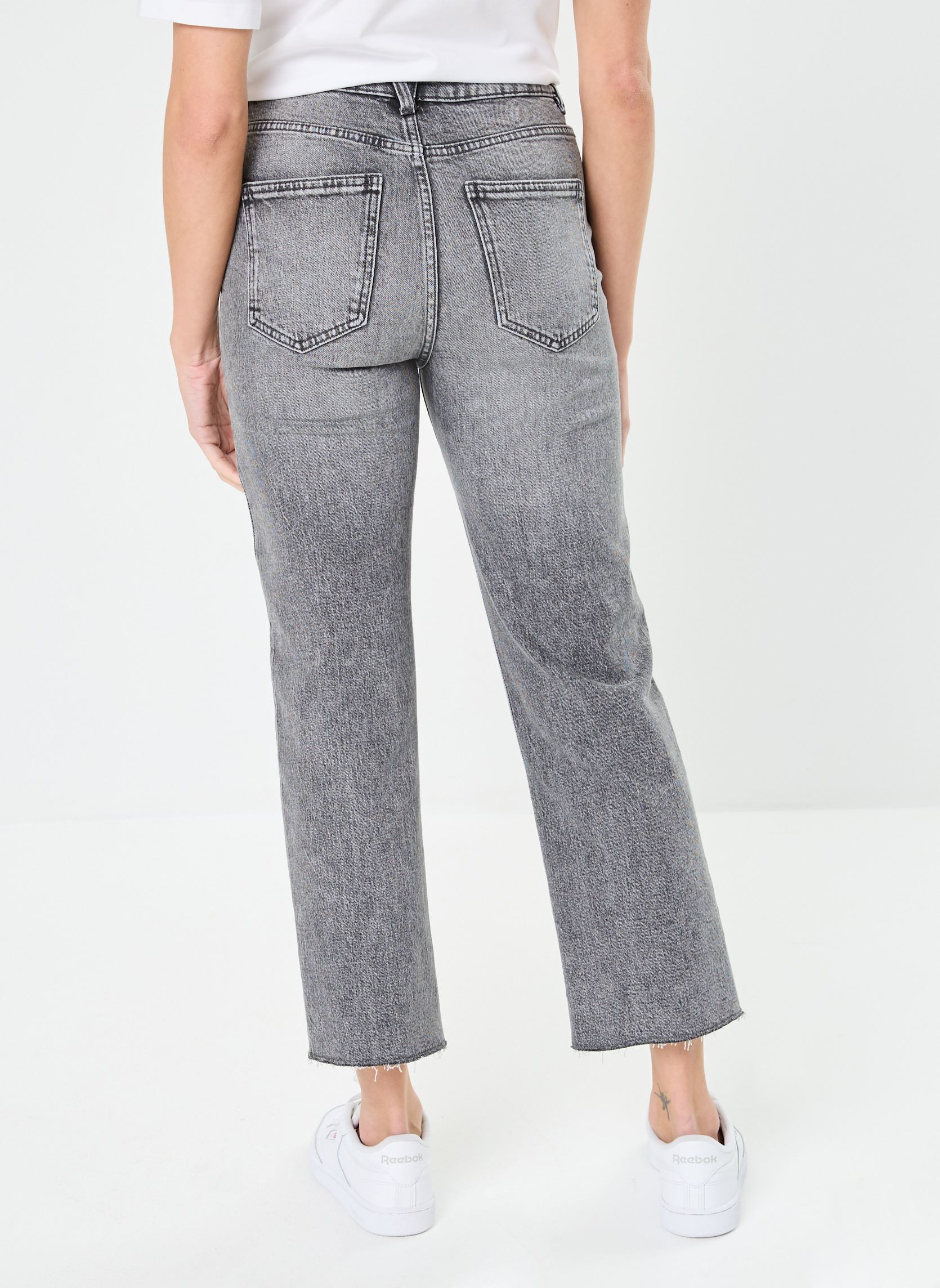 Jeans droit PSARA femme gris MADE BY Jeans droit PSARA femme gris DENIM GREY
