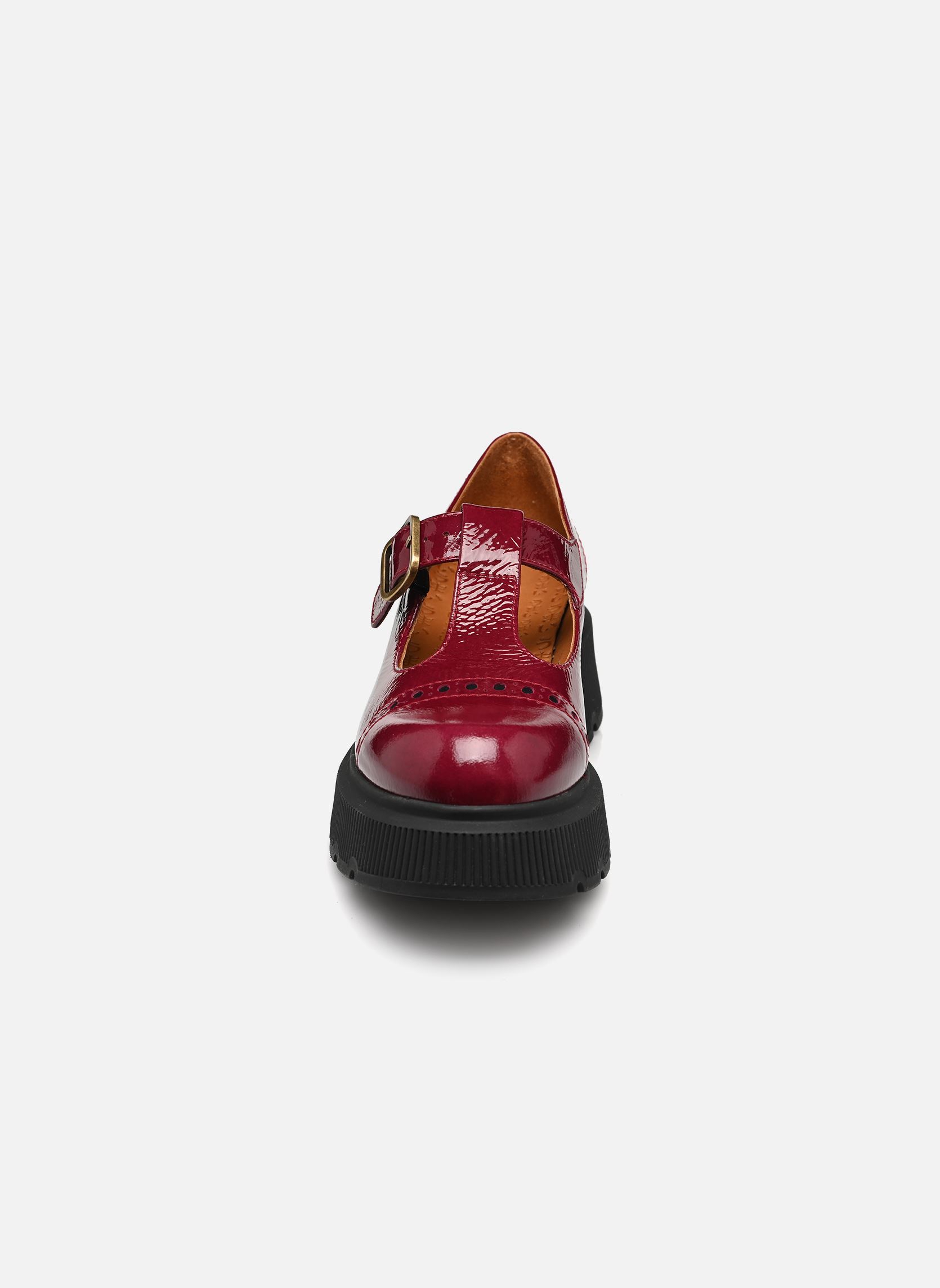 Loafer Qauja damen rot Chie Mihara Loafer Qauja damen rot Sucre Granate Torito Negro