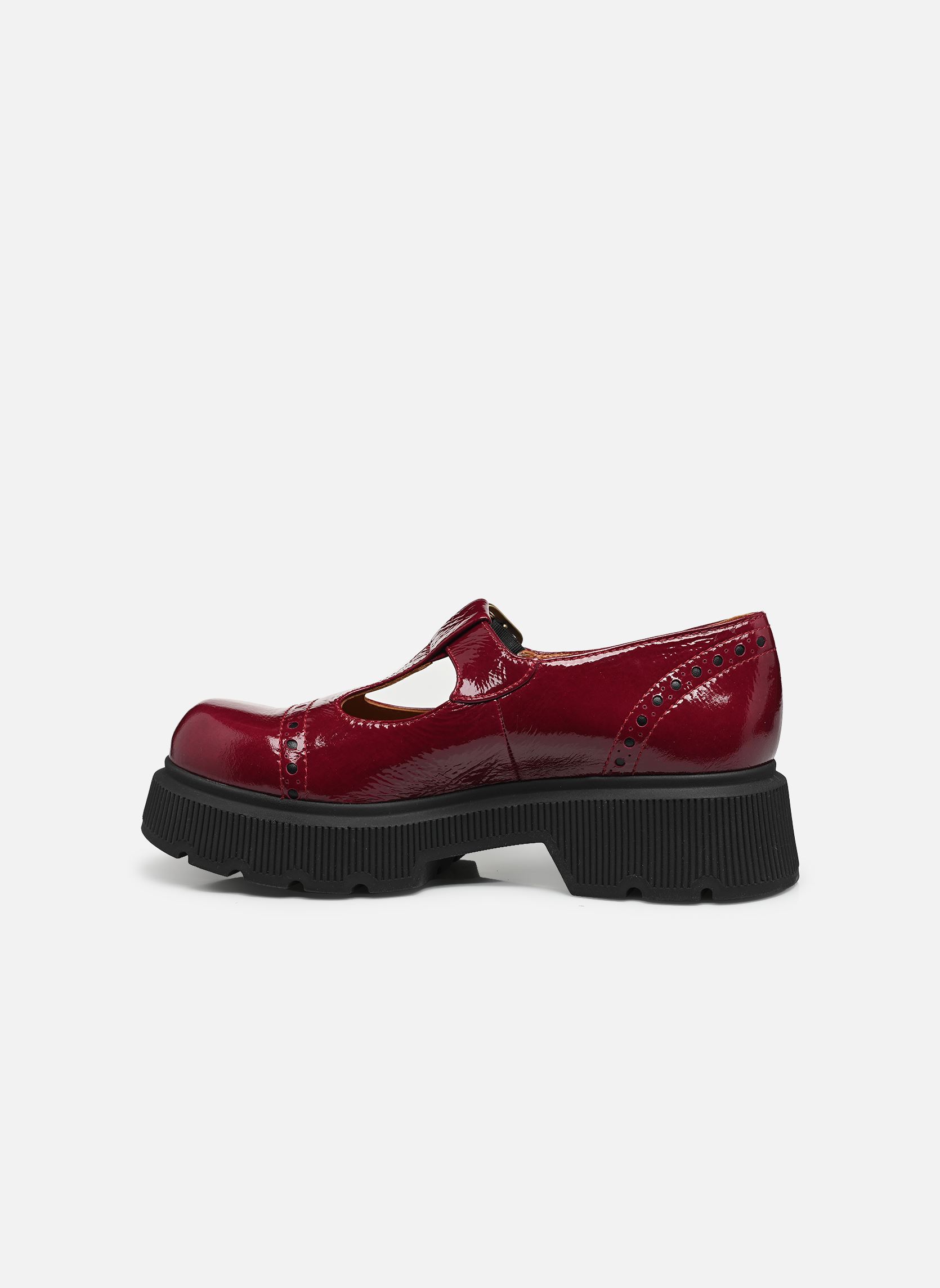 Loafer Qauja damen rot Chie Mihara Loafer Qauja damen rot Sucre Granate Torito Negro
