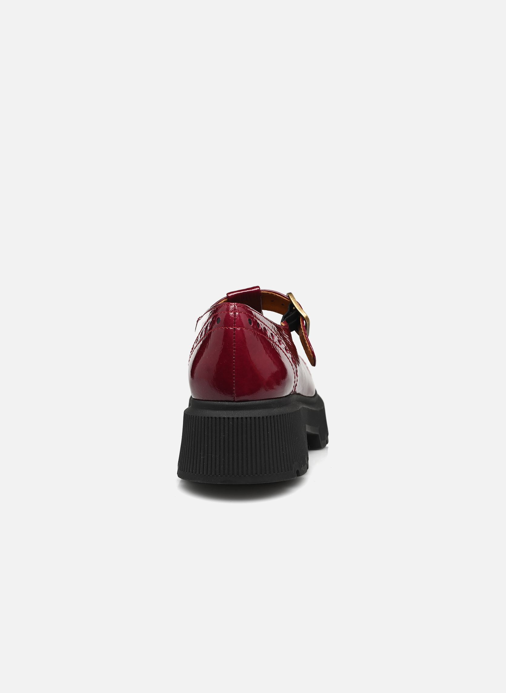 Loafer Qauja damen rot Chie Mihara Loafer Qauja damen rot Sucre Granate Torito Negro