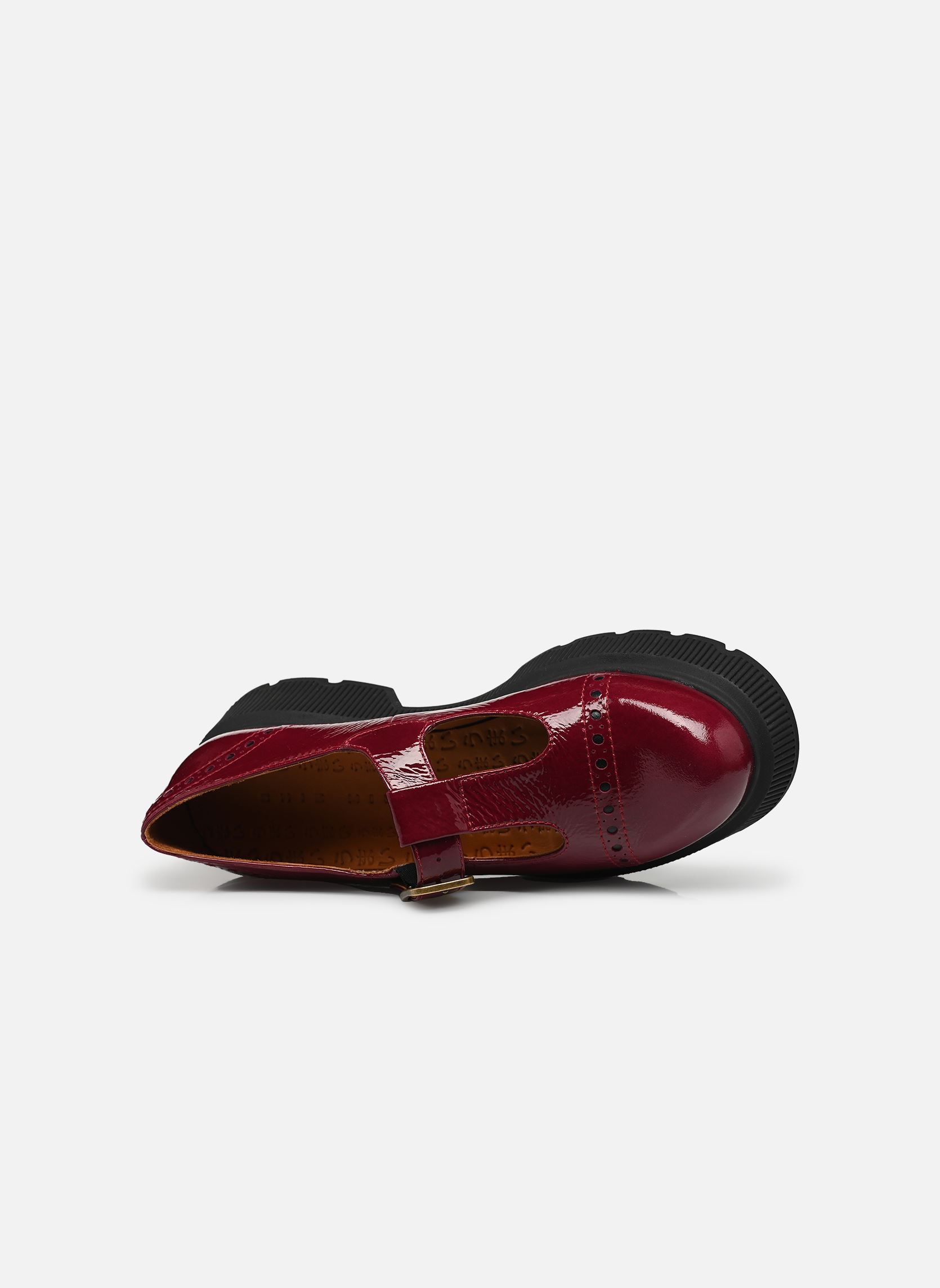 Loafer Qauja damen rot Chie Mihara Loafer Qauja damen rot Sucre Granate Torito Negro