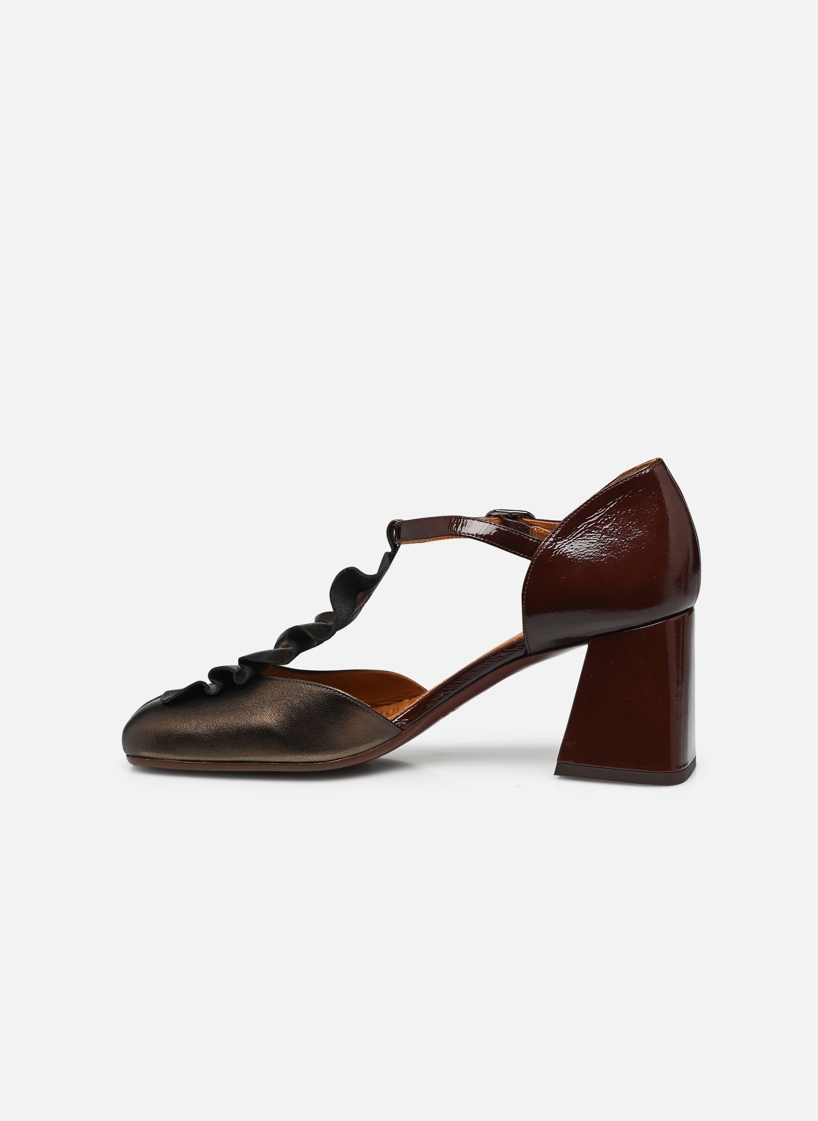 Pumps Swan damen bordeaux Chie Mihara Pumps Swan damen bordeaux Kabul Bronce Sucre Testa