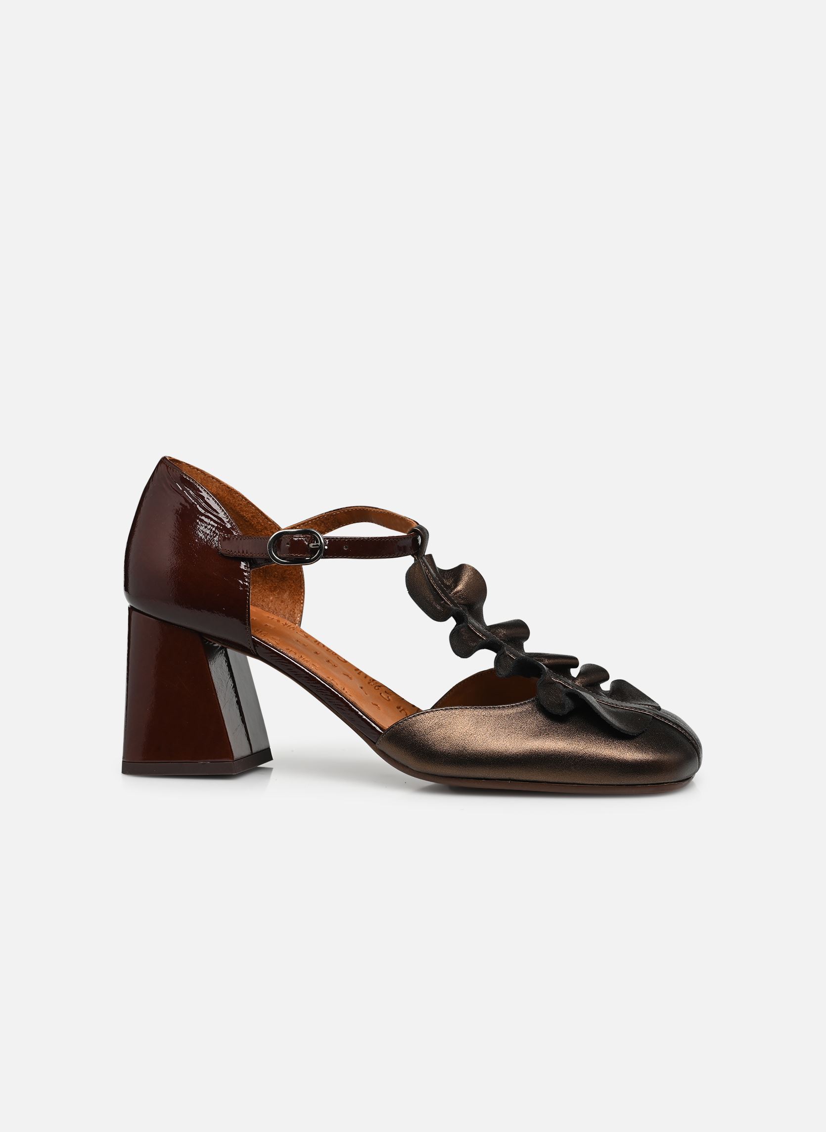 Pumps Swan damen bordeaux Chie Mihara Pumps Swan damen bordeaux Kabul Bronce Sucre Testa