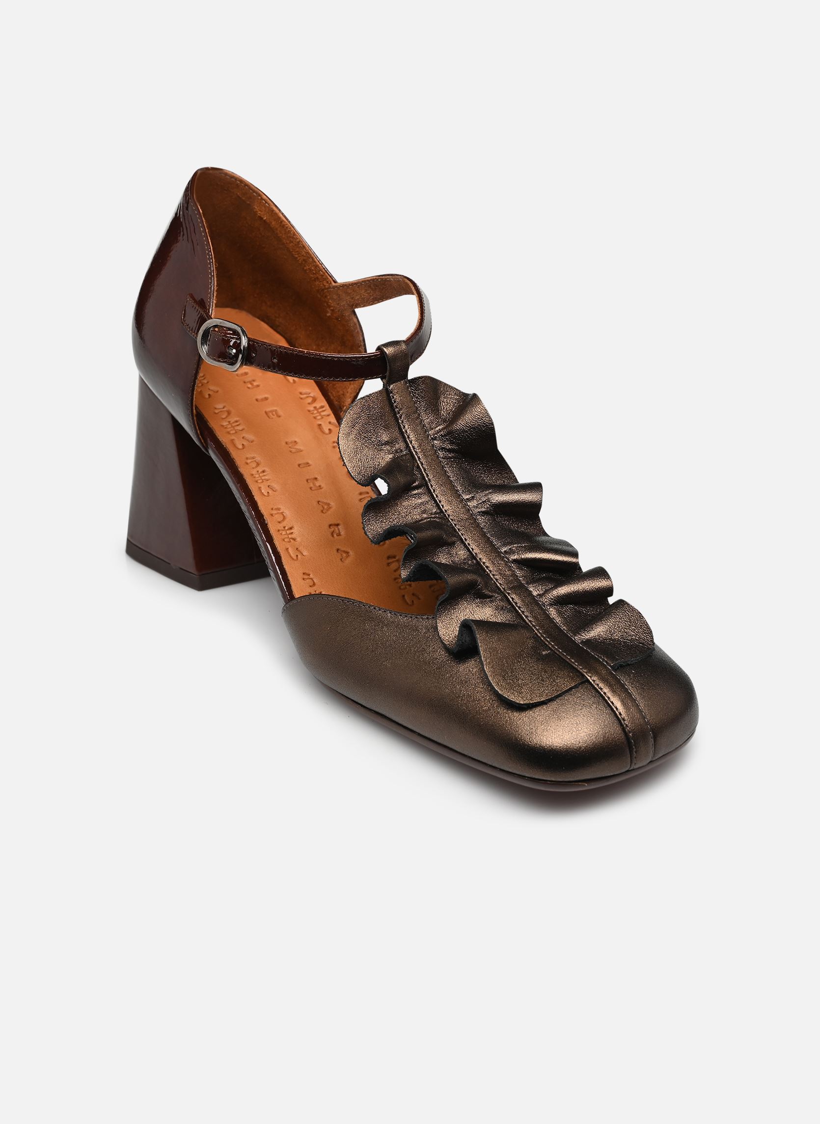 Pumps Swan damen bordeaux Chie Mihara Pumps Swan damen bordeaux Kabul Bronce Sucre Testa