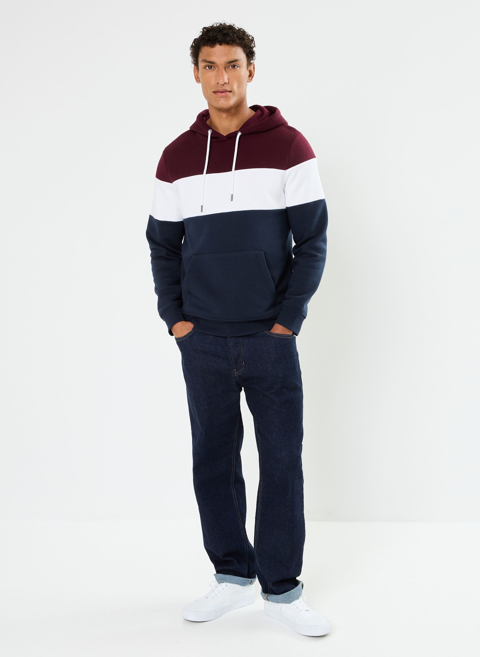 Sweats à capuche MSIMONBICO sweatshirt homme violet MADE BY Sweats à capuche MSIMONBICO sweatshirt homme violet WINETASTING